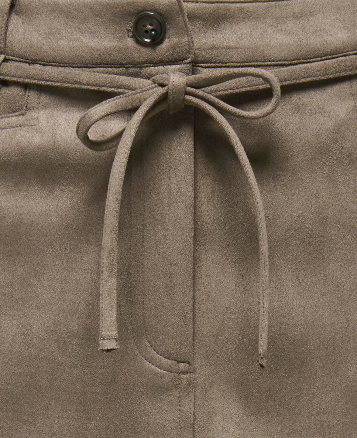 ONLY Minijupe »ONLMIRA HW FAUX SUEDE BELT SKIRT CC PNT« Mélange de matériaux, imitation daim avec stretch