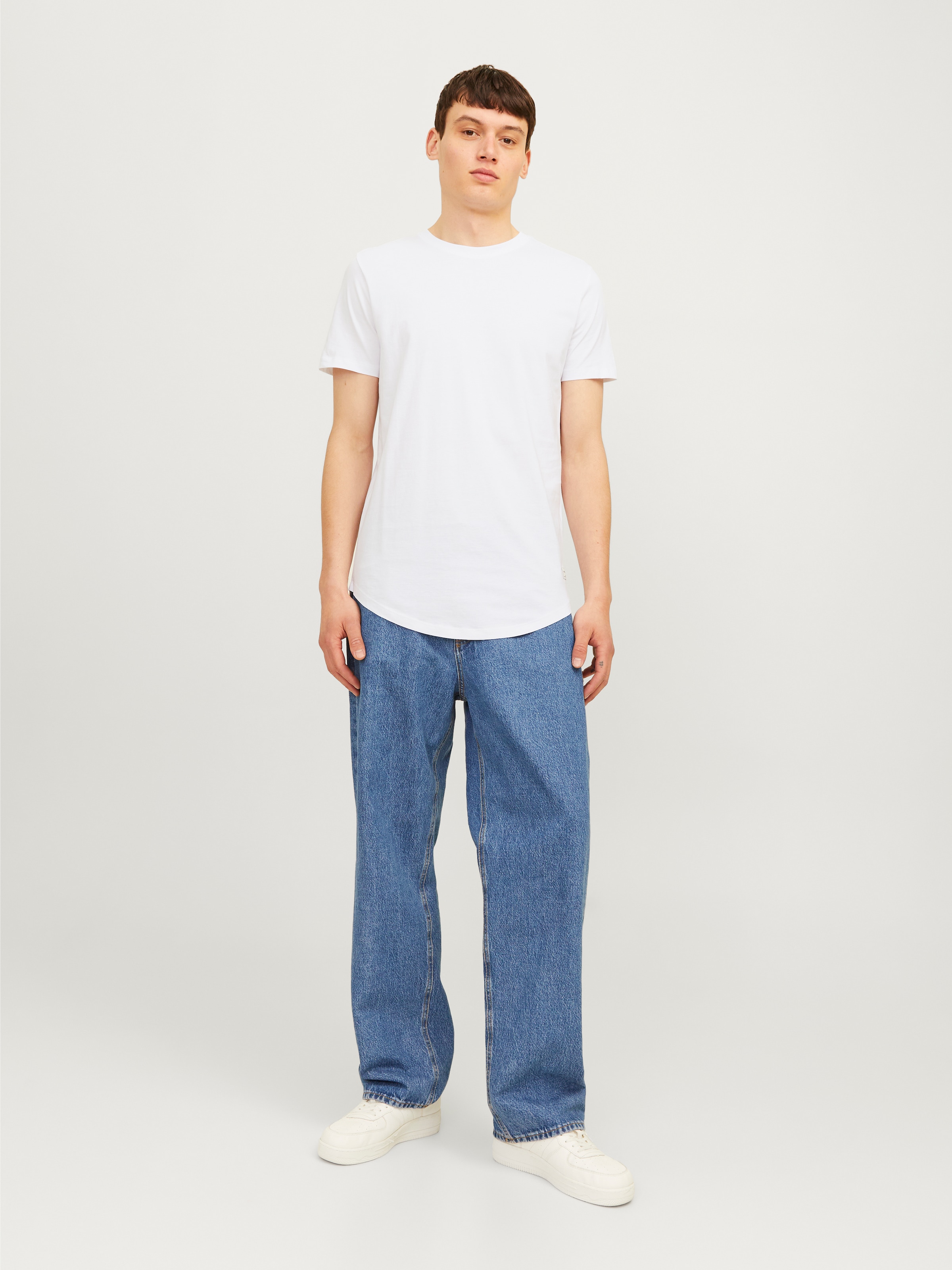 Jack & Jones T-Shirt »JJENOA TEE SS CREW NECK 5PK MP NOOS« Packung, 5er-Pack, 5 Stk. tlg.