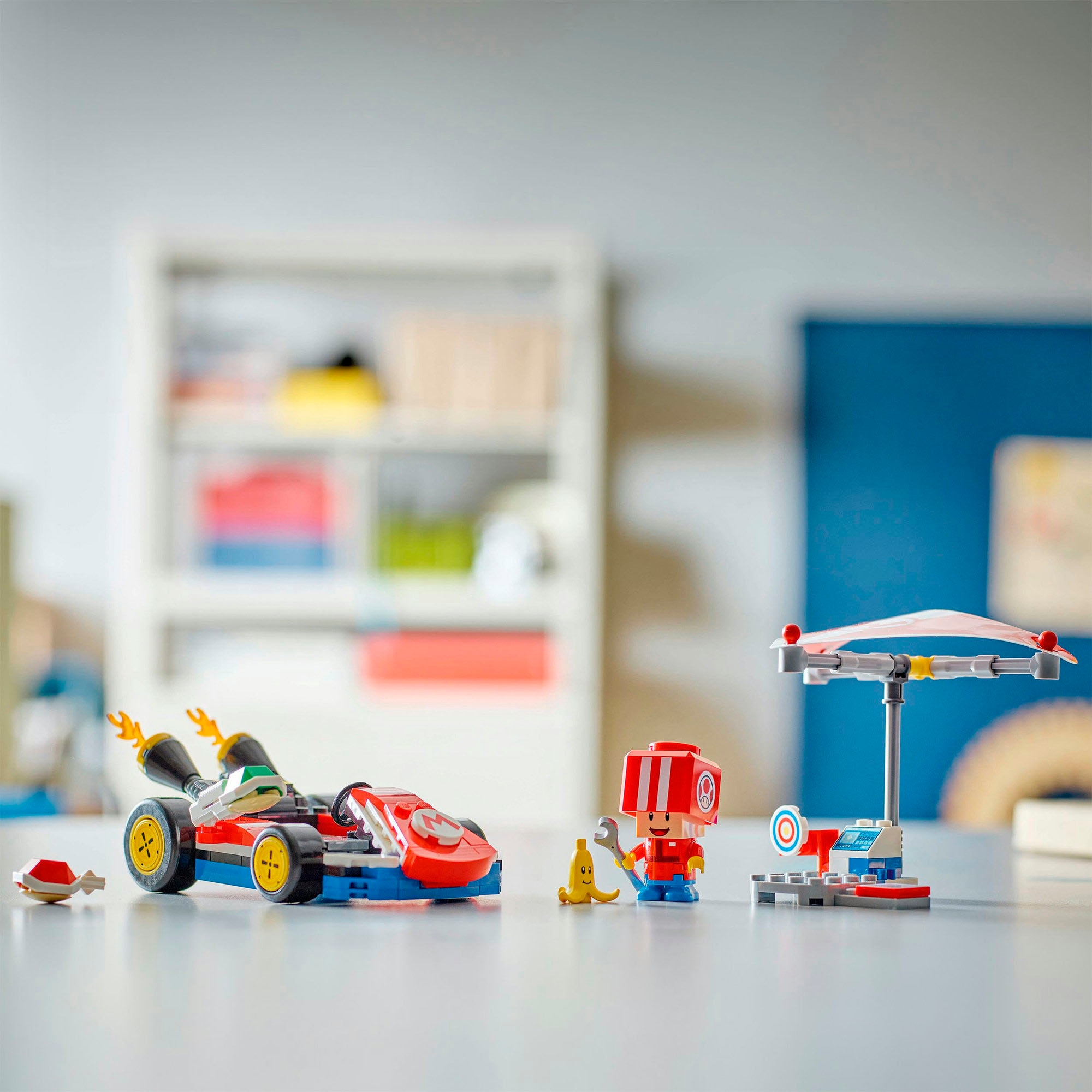 LEGO® Konstruktionsspielsteine »Mario Kart™ – Standard–Kart (72032), LEGO Super Mario« Made in Europe