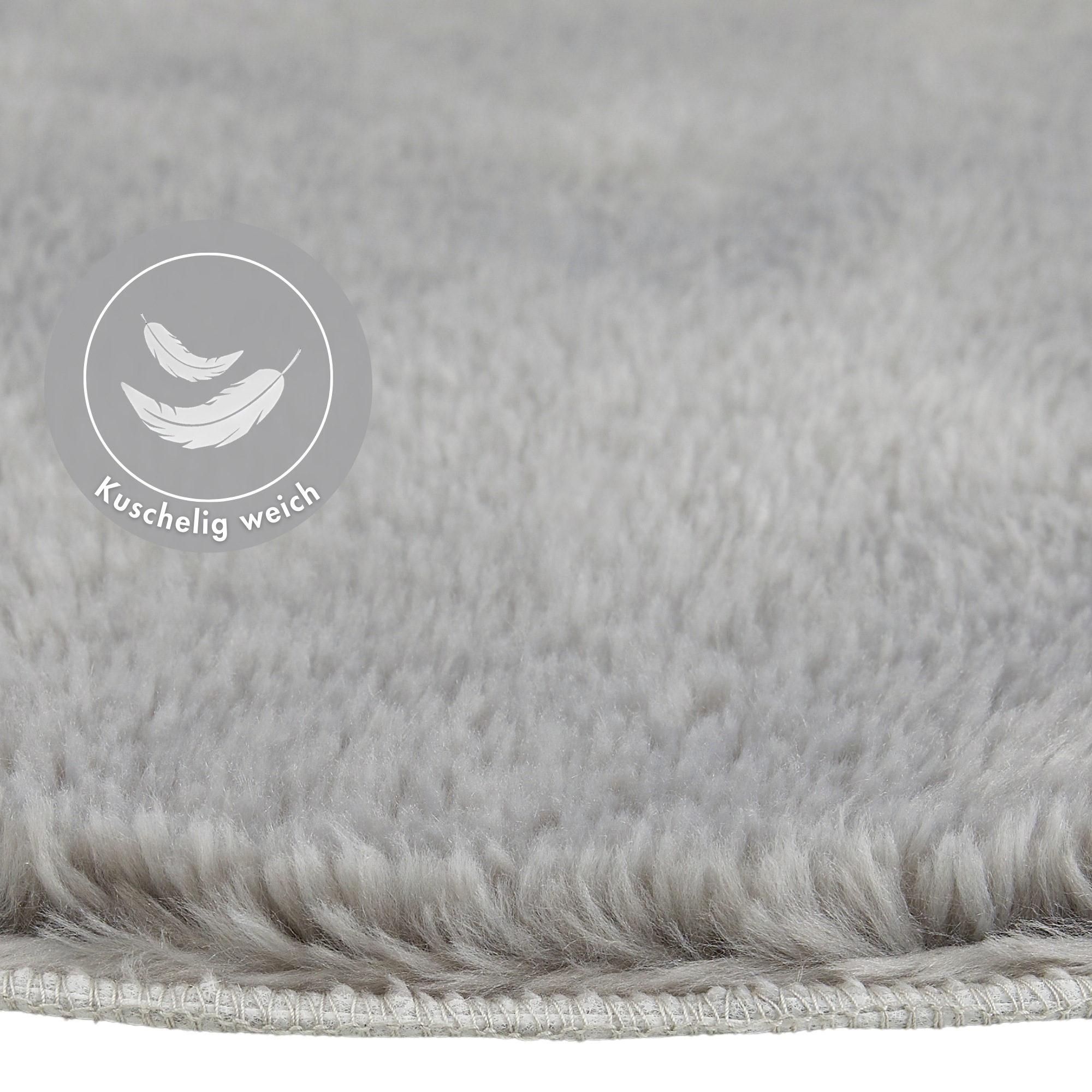 Andiamo Tapis de bain »Florida« Höhe 23 mm Uni Farben, besonders weich, auch als 2er Set erhältlich