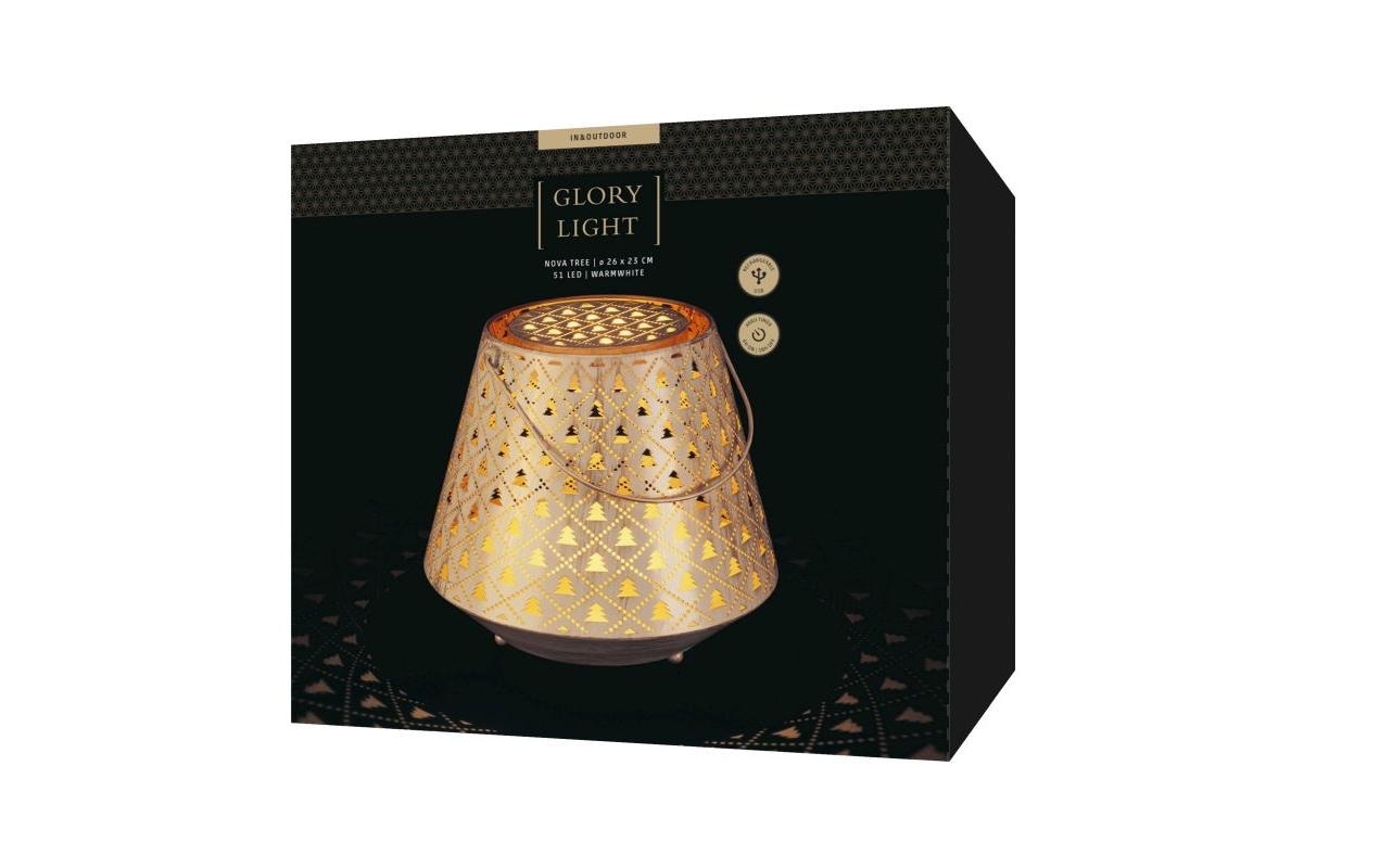 STT LED Laterne »Nova tree« Warmweiss