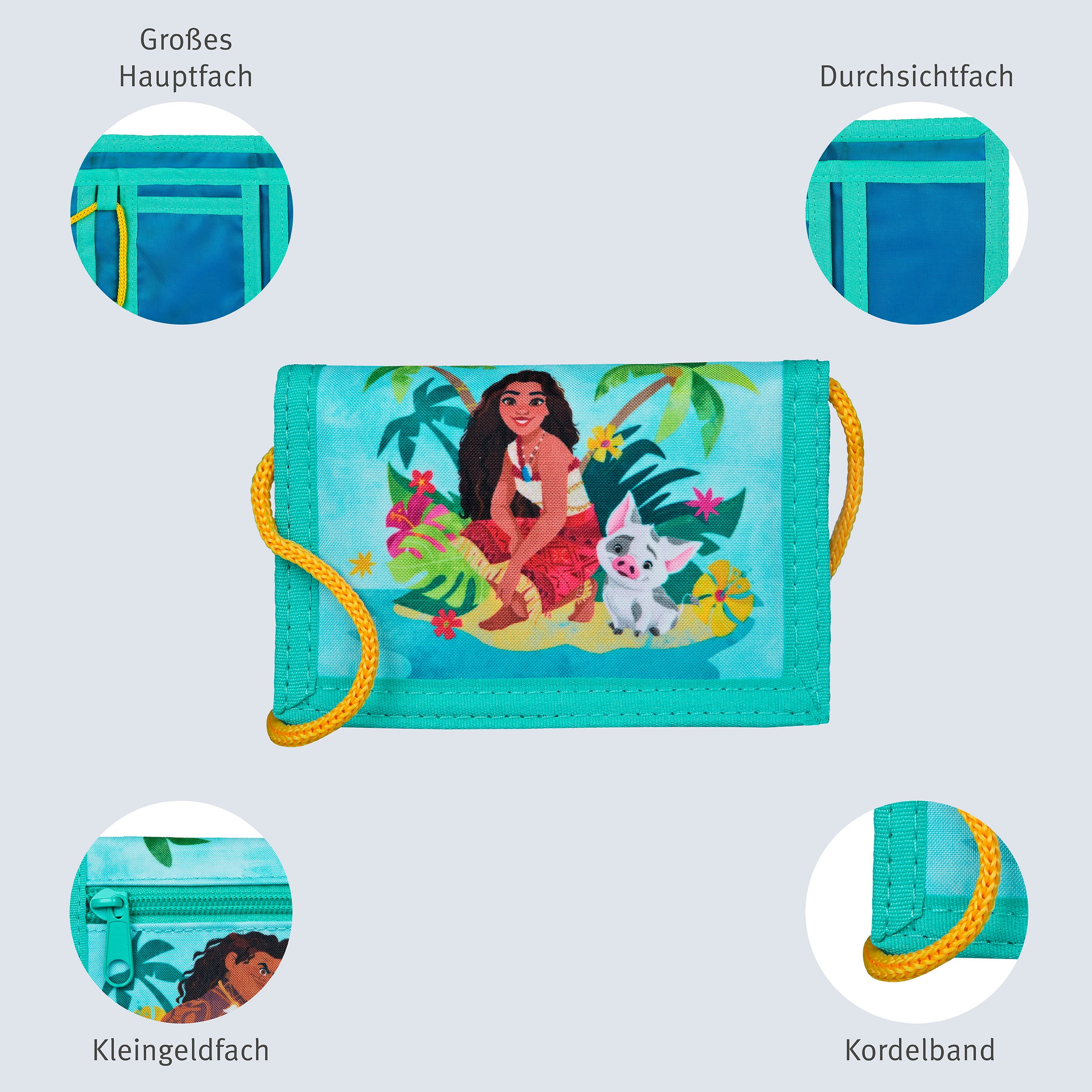 UNDERCOVER Kinderrucksack »Vaiana« inklusive Geldbeutel