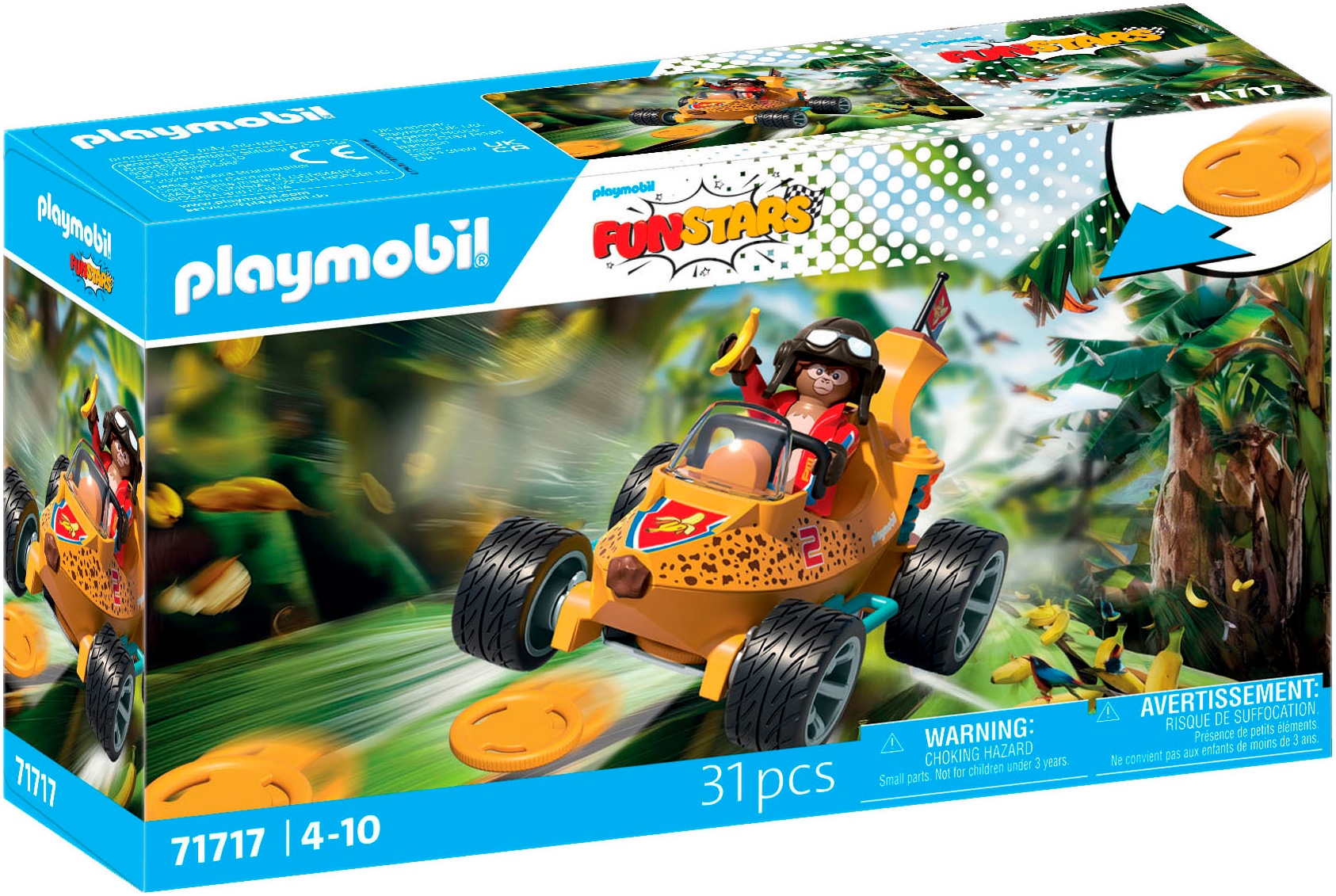 Playmobil® Konstruktions-Spielset »Rasende Banane (71717), Funstars« Made in Europe