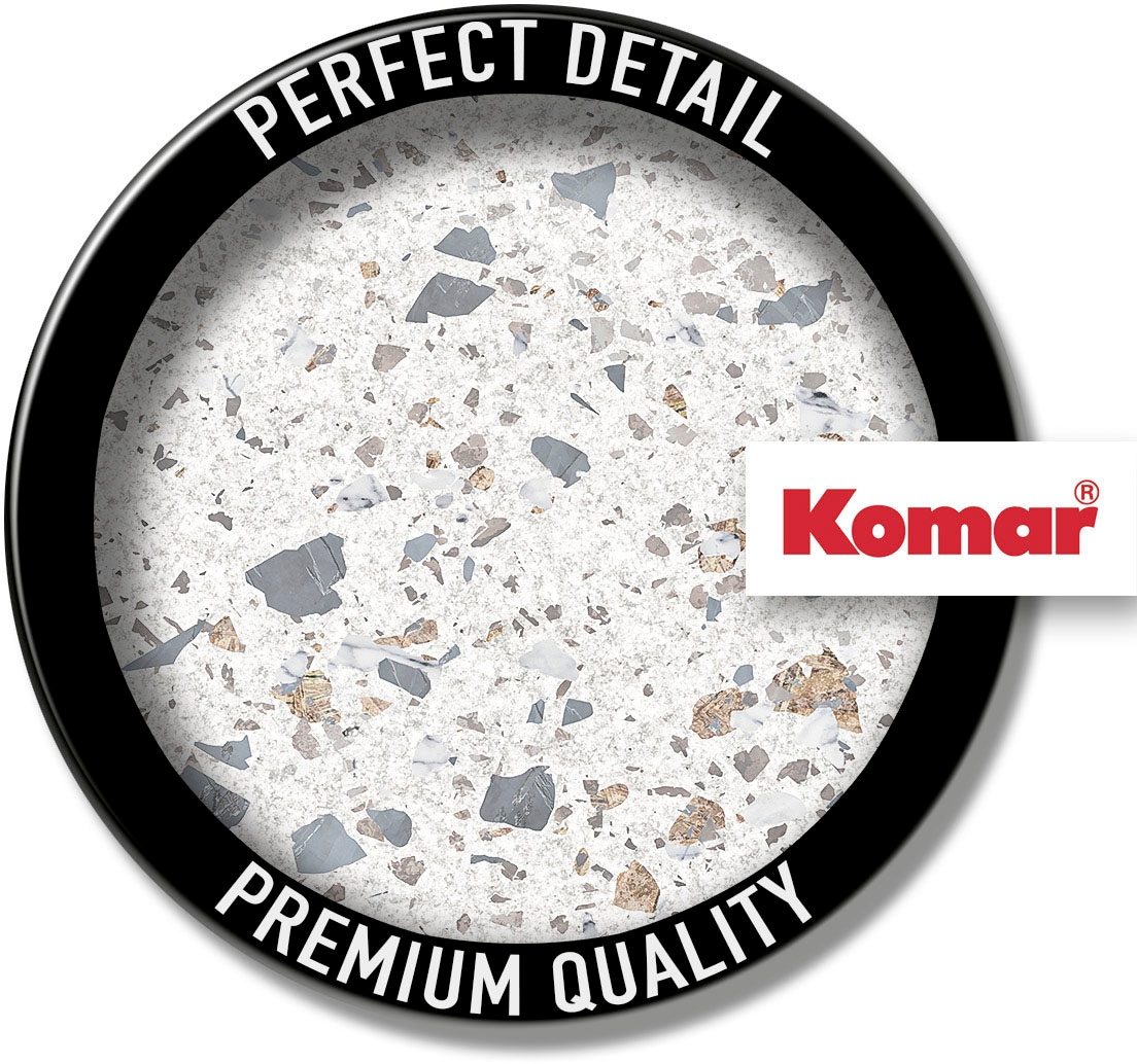 Komar Papier peint intissé »Digitaldruck Vlies -  Terrific Terrazzo - Grösse 400 x 250 cm« imprimé Wohnzimmer, Schlafzimmer