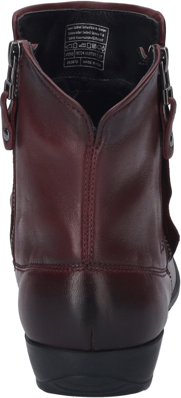Josef Seibel Bottines »Naly 24«  Reissverschluss Stiefel, Herbststiefelette mit Reissverschlüsse, Weite G