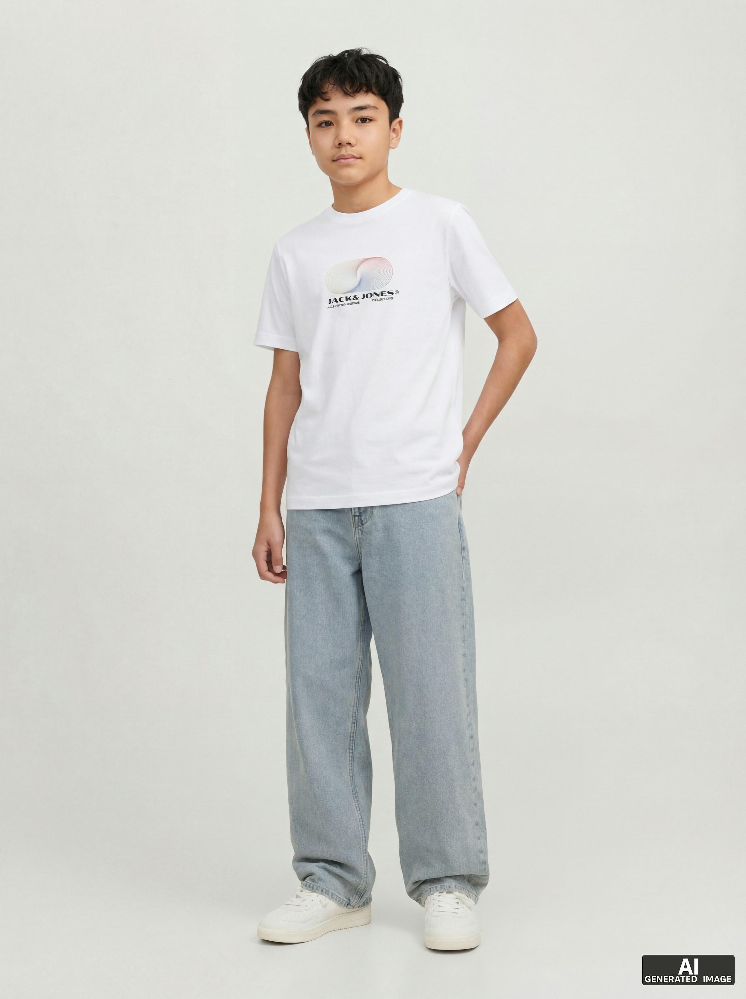 Jack & Jones Junior T-Shirt »JCOCALMA TEE SS CREW NECK FST JNR«