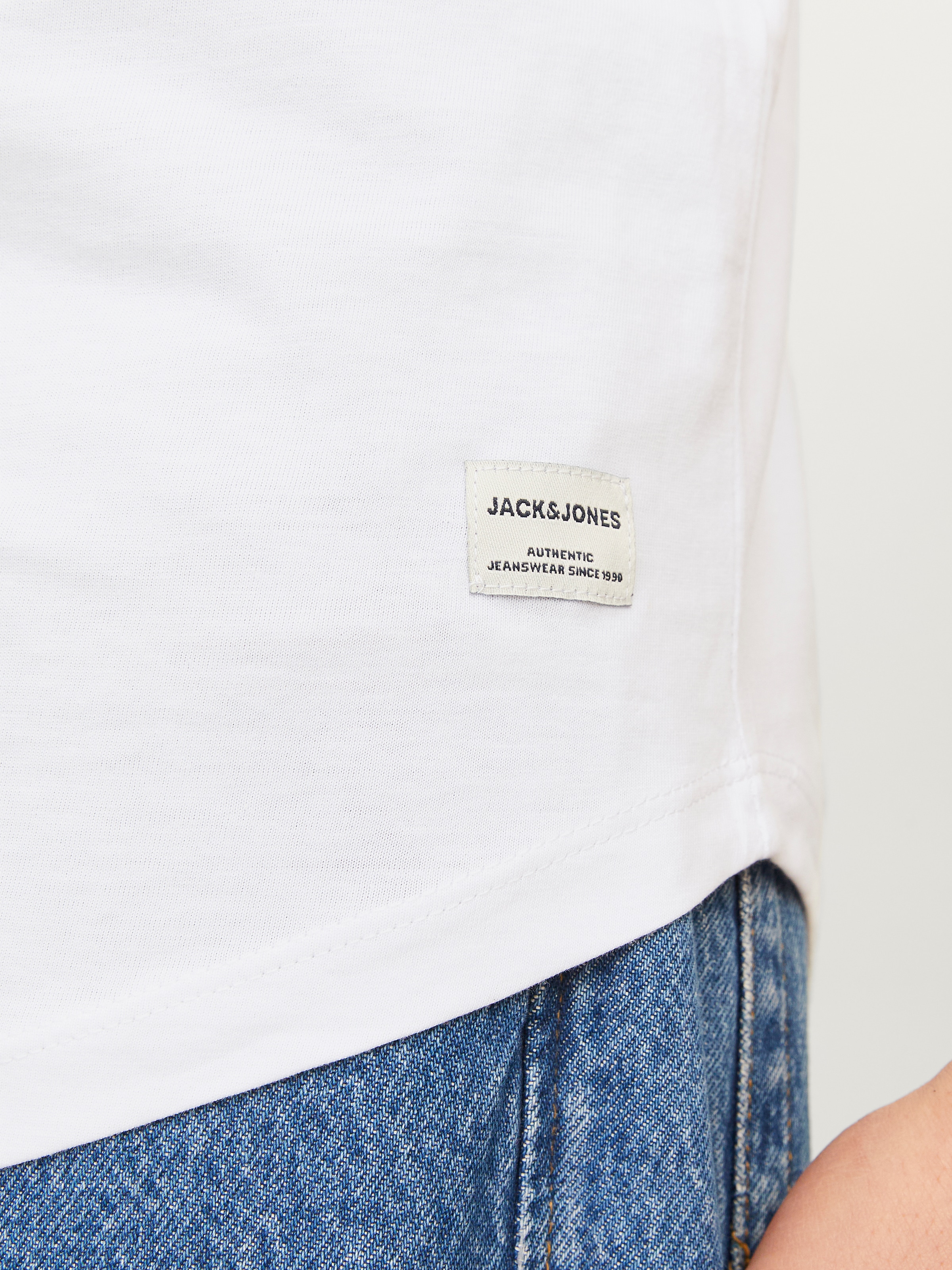 Jack & Jones T-Shirt »JJENOA TEE SS CREW NECK 5PK MP NOOS« Packung, 5er-Pack, 5 Stk. tlg.