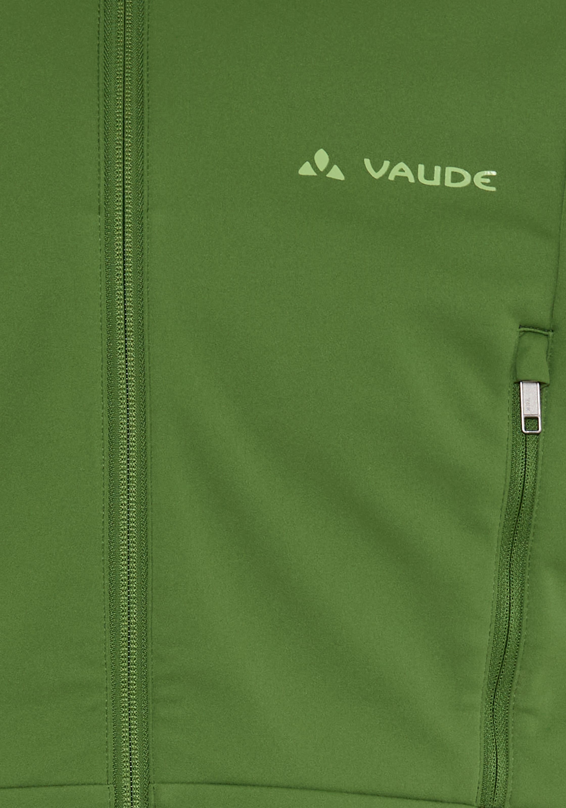 VAUDE Softshelljacke »SE MEN'S ZETAR SOFTSHELL JACKET III« wasserabweisend, windabweisend, aus Polyester und Polyamid