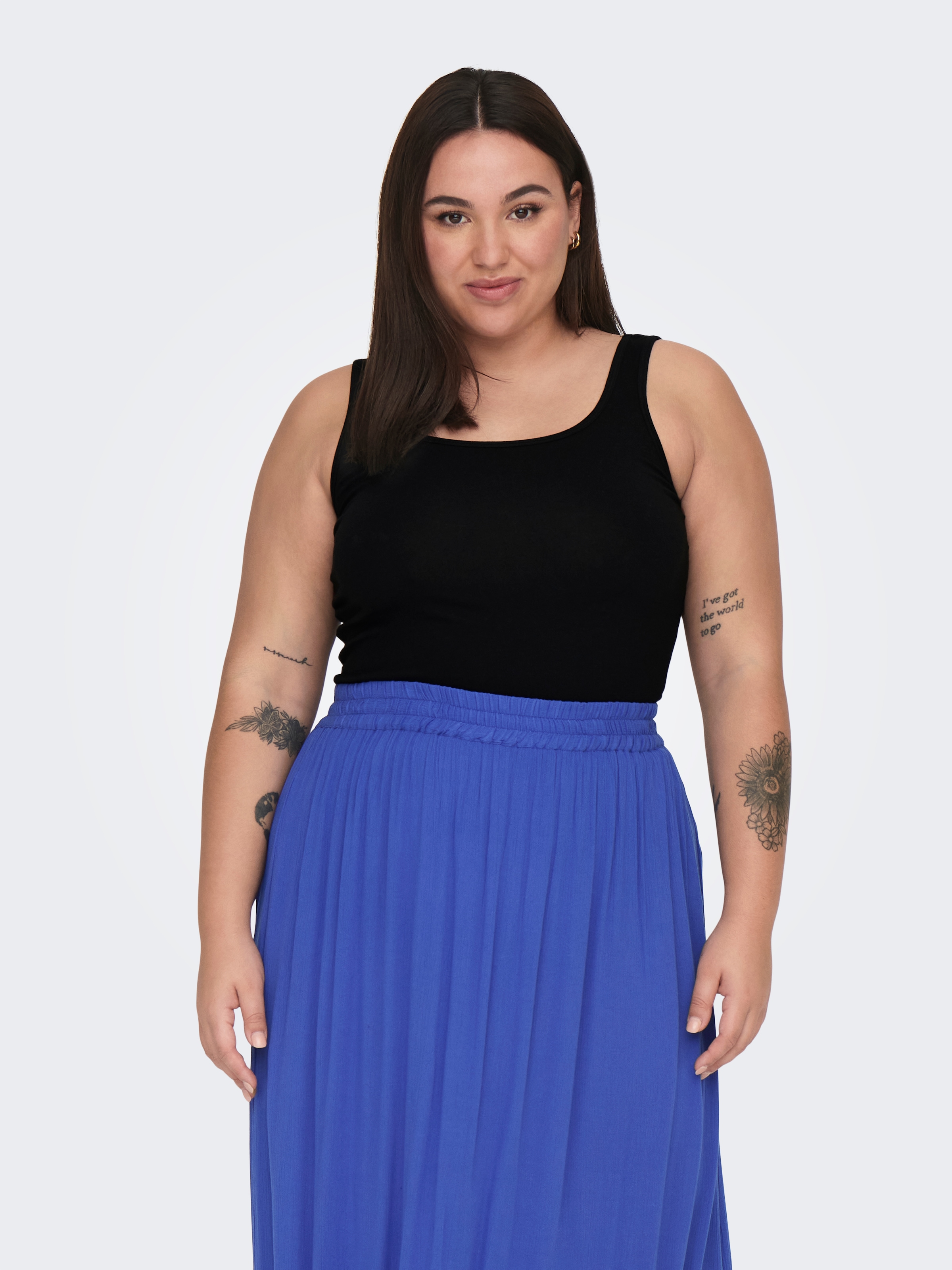 ONLY CARMAKOMA Débardeur »CARTIME TANK TOP 2 PACK« Packung, 2 cuis