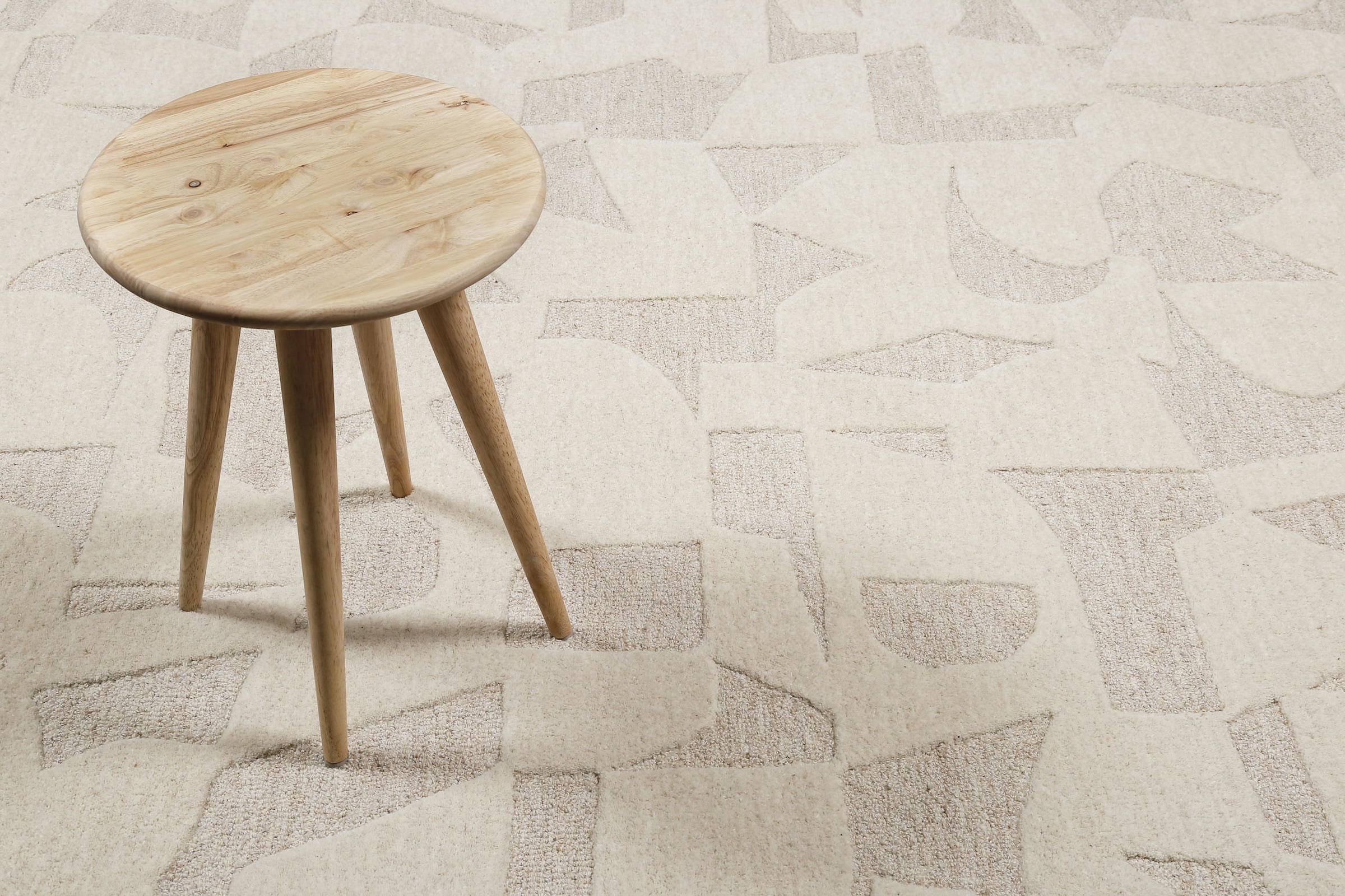 Wecon home Teppich »Ocean State« rechteckig 10 mm Höhe handgefertigt, gemustert, pflegeleicht, Wolle, Wohnzimmer, Esszimmer