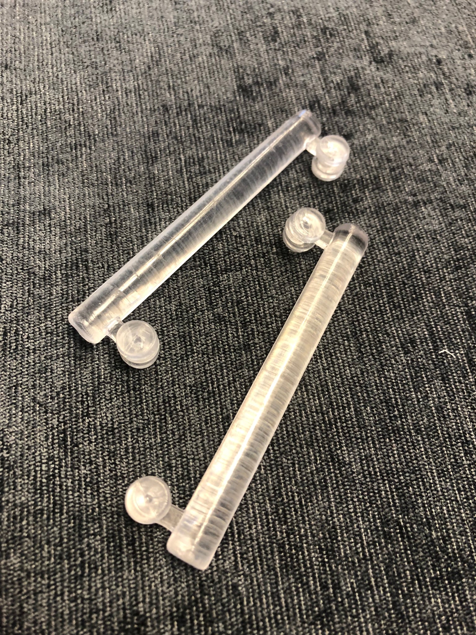 HOME WOHNIDEEN Patin à boucles »für Schlaufenschals« transparent