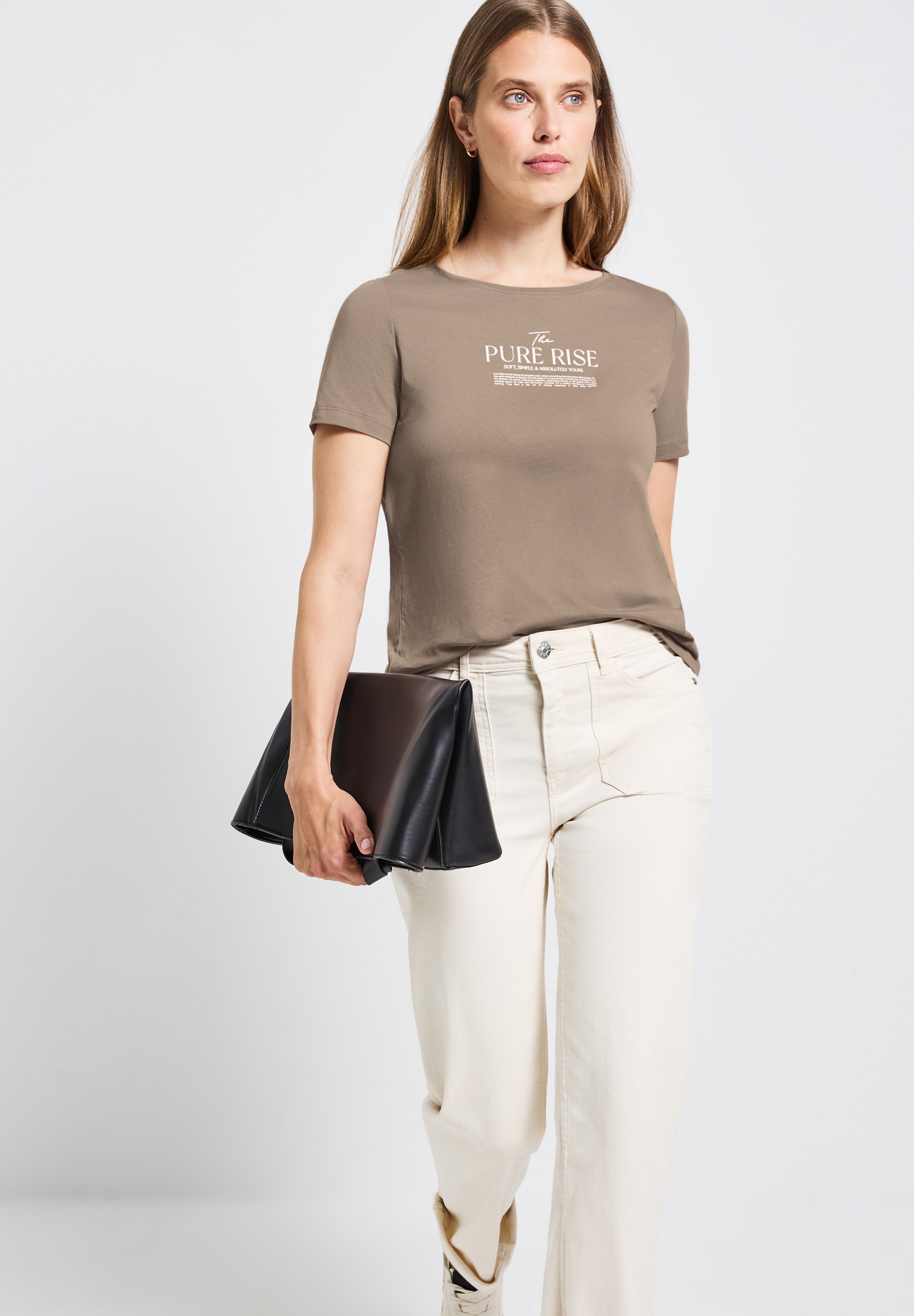 STREET ONE T-Shirt mit Wording Artwork