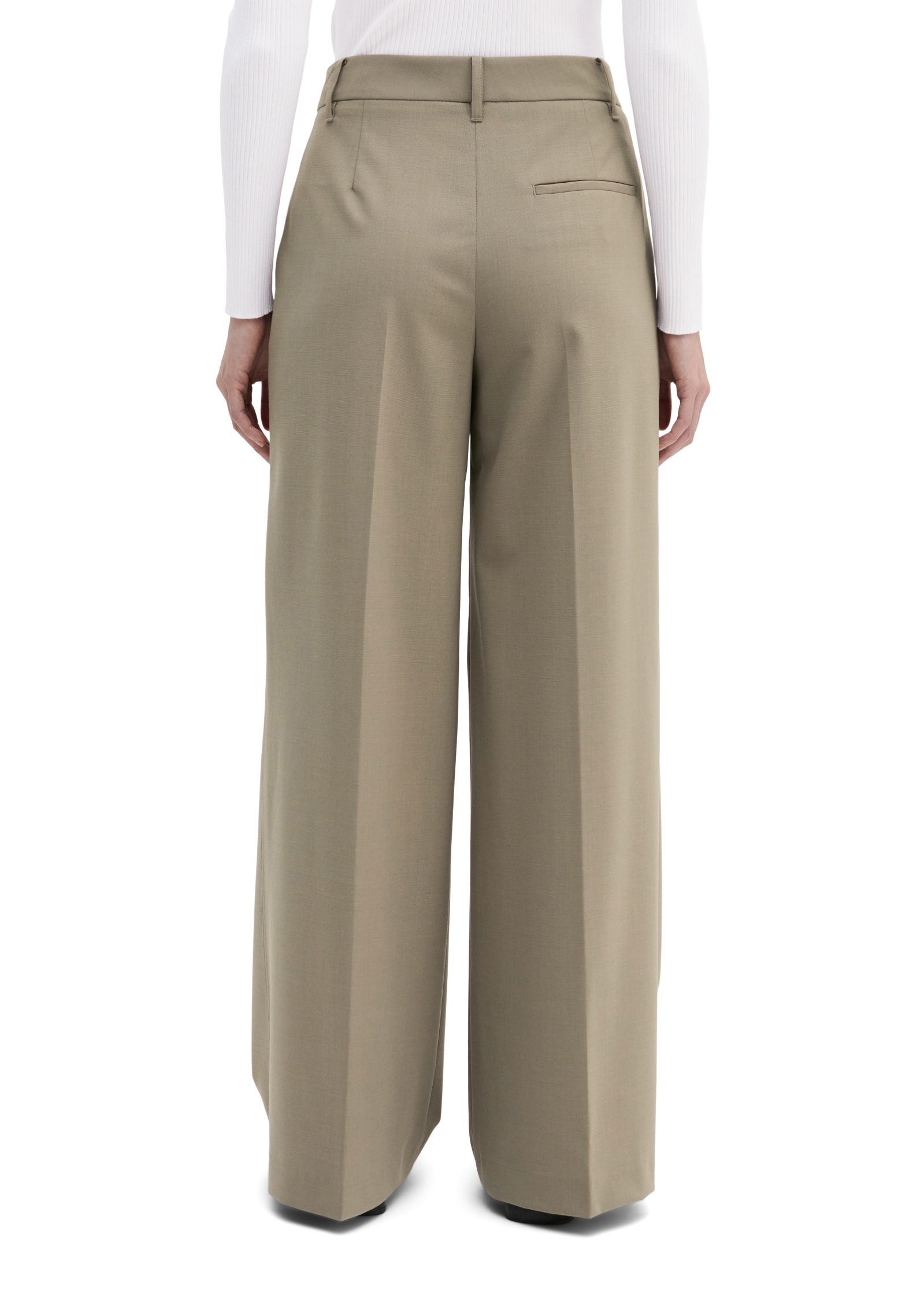 Marc O'Polo Pantalon de costume »DFB Travel Collection«  en laine extensible, taille normale