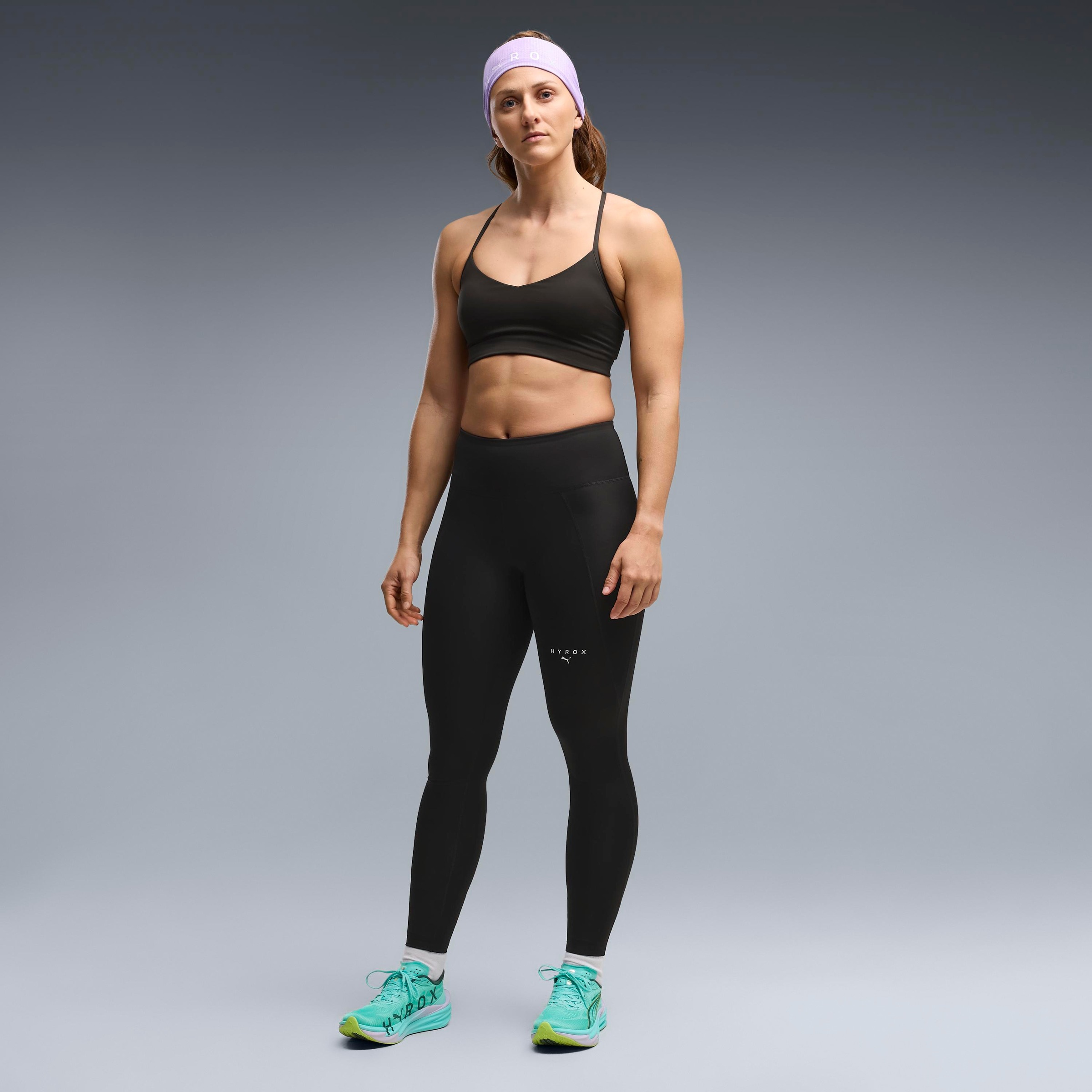 PUMA Trainingstights »W  X HYROX TAD ESSENTIAL FL TIGHT«  schmale Passform, für Fitness-Workout, sportlicher Stil