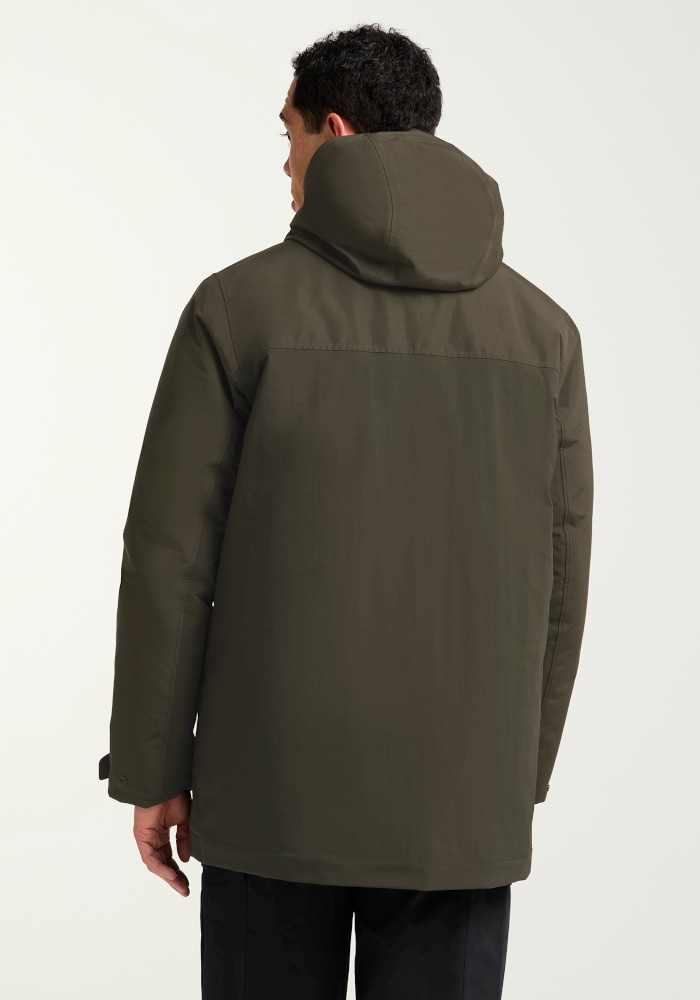 Jack Wolfskin Veste d'hiver »GLACIER SHIELD JKT M« avec capuche imperméable, coupe-vent, respirant, avec cinq poches