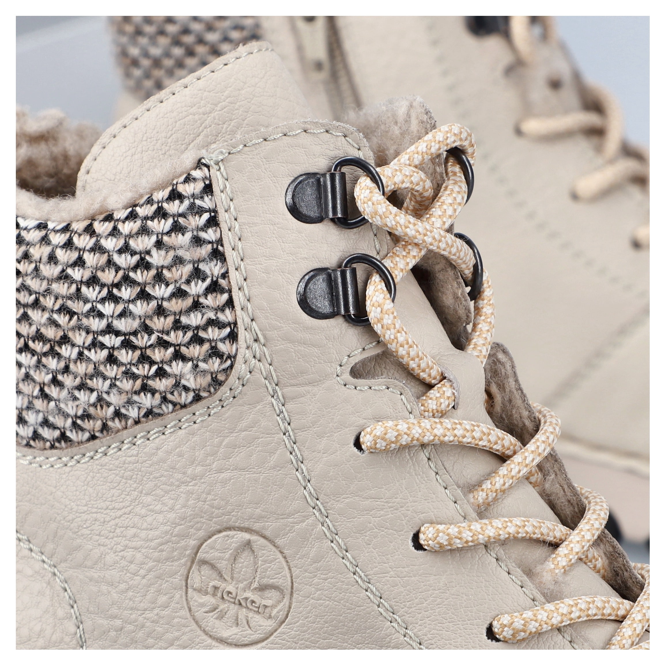 Rieker Bottes d'hiver  bottines à lacets, bottines avec fermeture éclair intérieure pratique