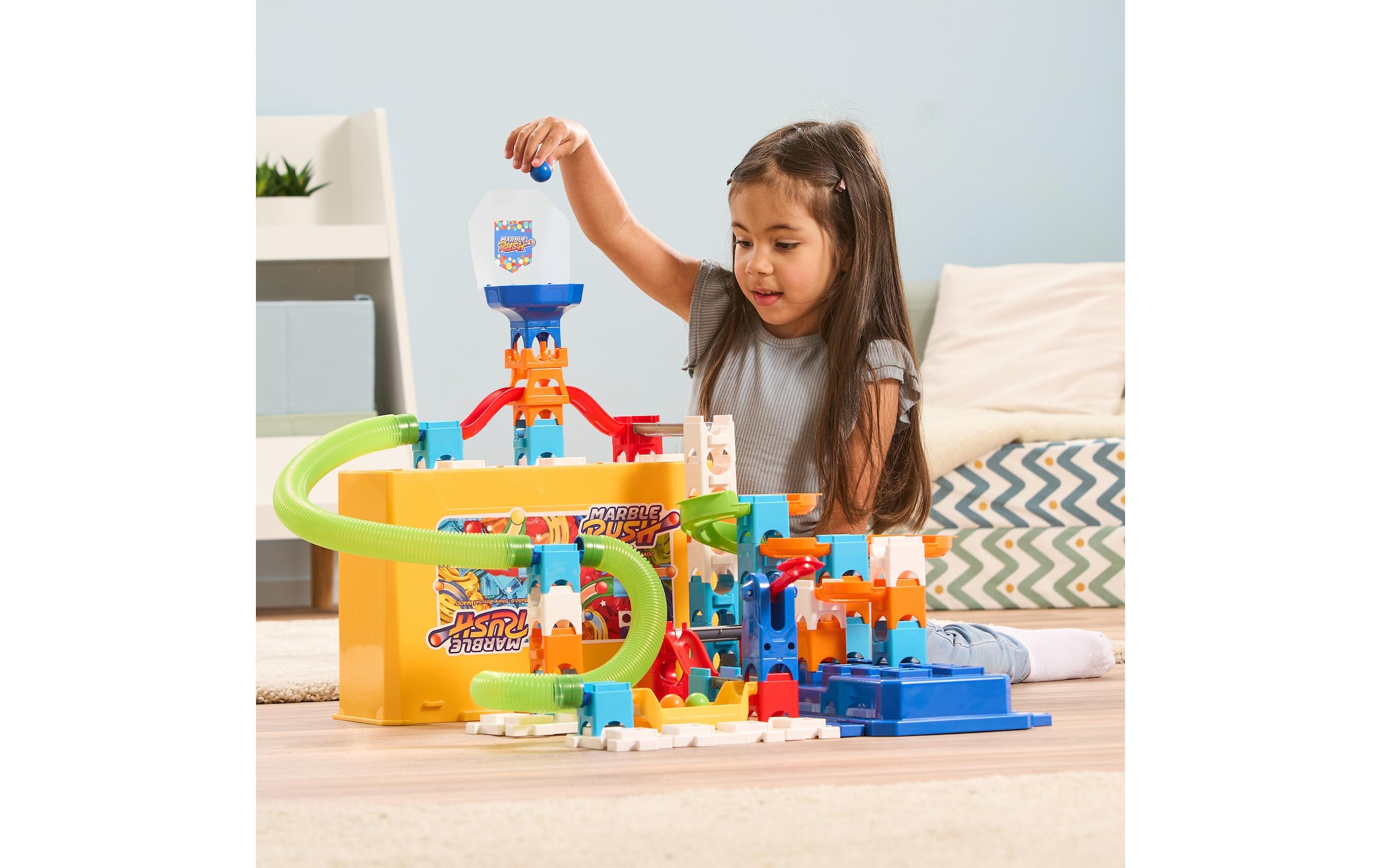 Vtech® Lernspielzeug »Marble Rush Build & Store Box Set M400 -DE-«