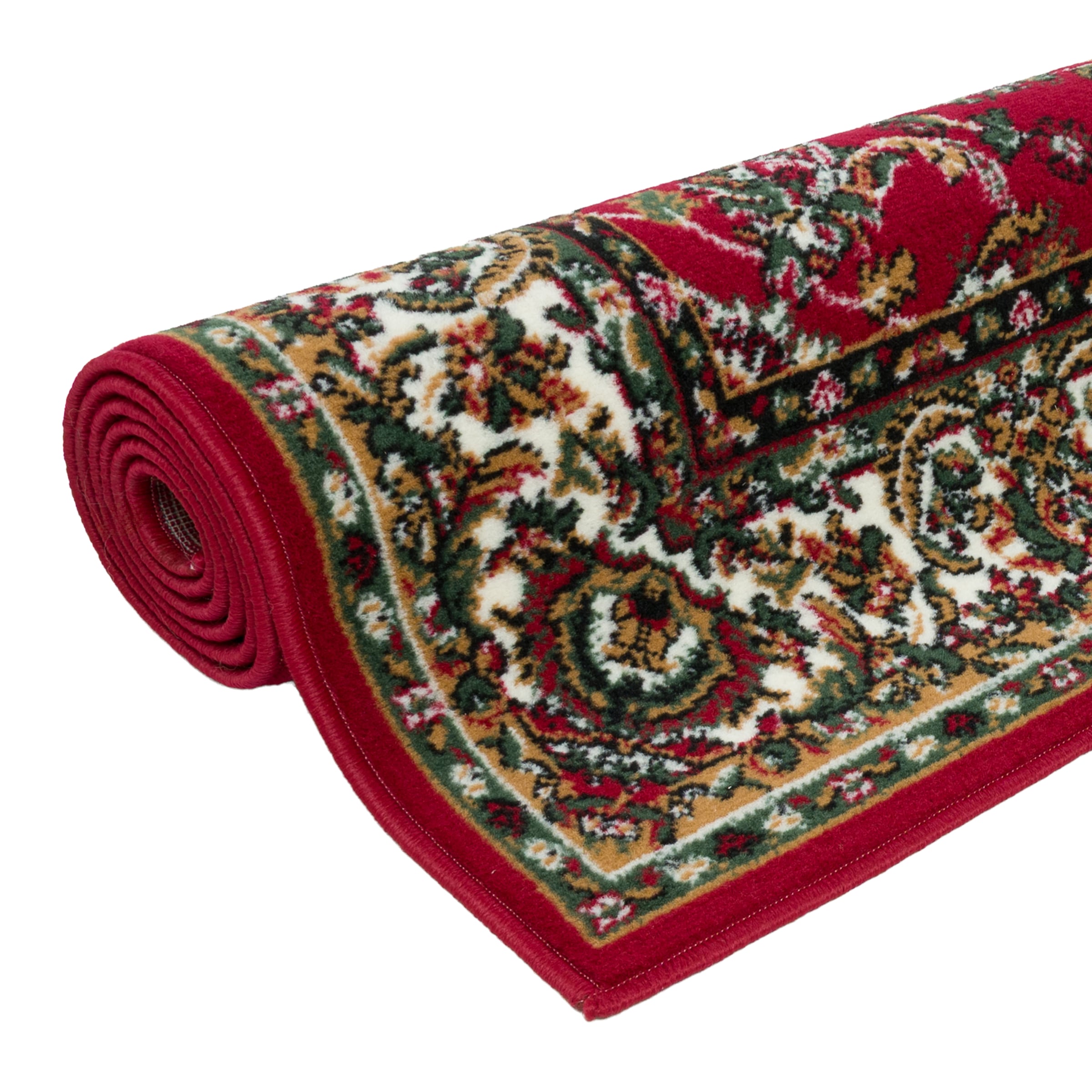 GOODproduct Tapis »Ezzo, mit Bordüre, Kurzflor, Made in Belgium« Rectangulaire 7 mm Höhe aspect orient, tapis, salon, salle à manger, chambre à coucher