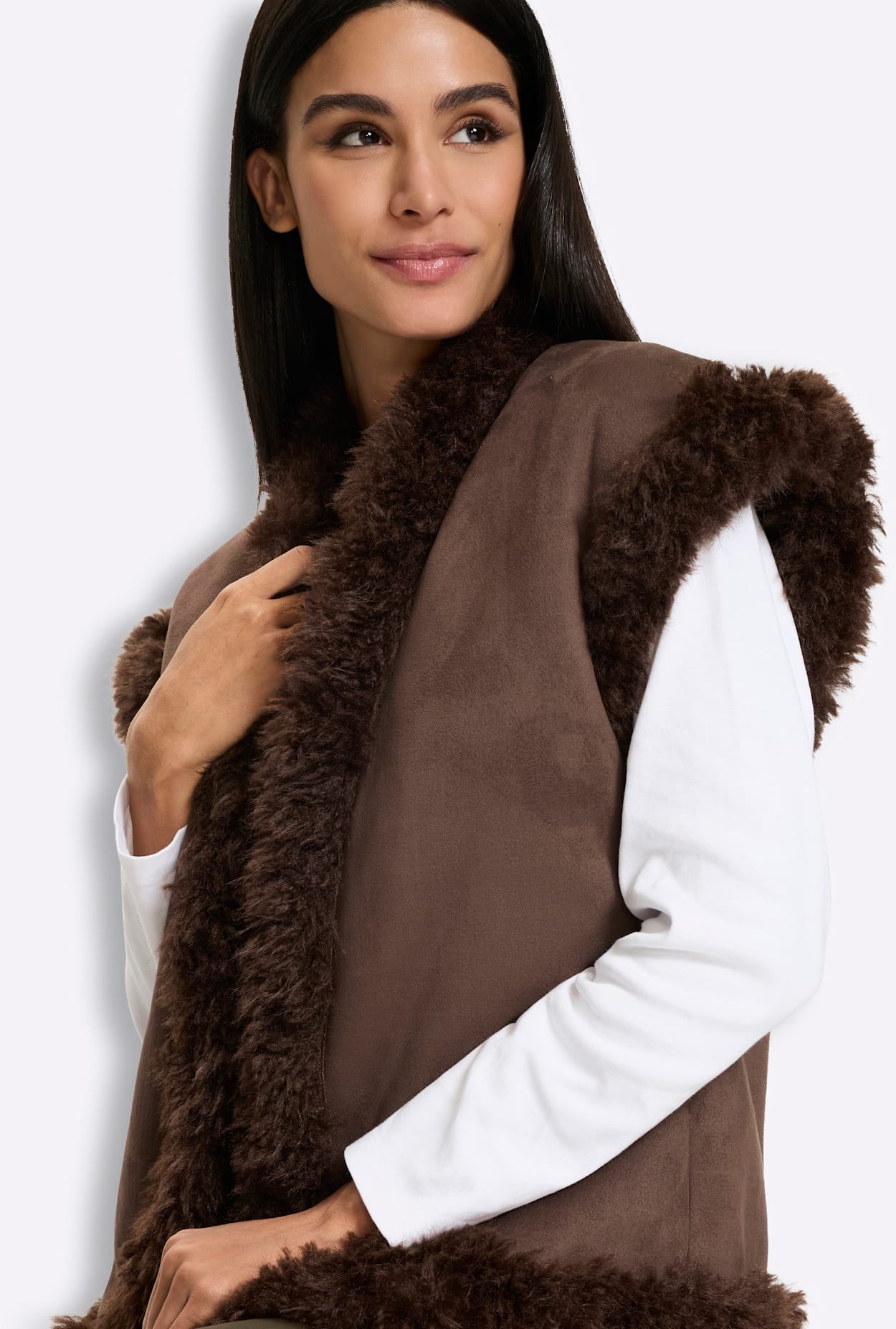 heine Gilet en similicuir