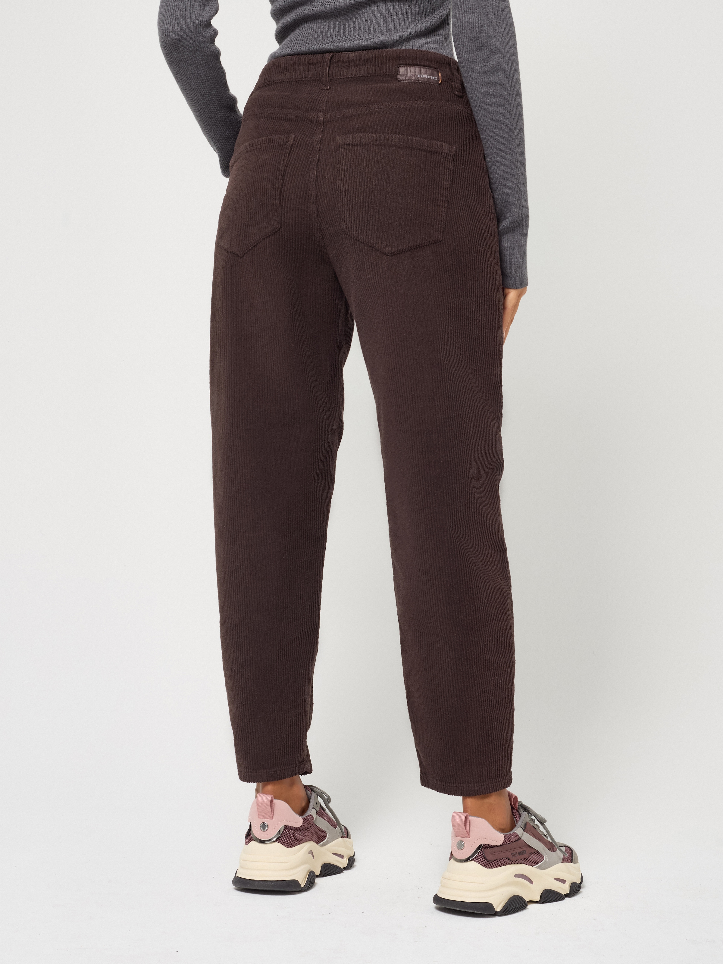 GANG Pantalon en velours côtelé »94VIA«  en coupe ballon, taille haute