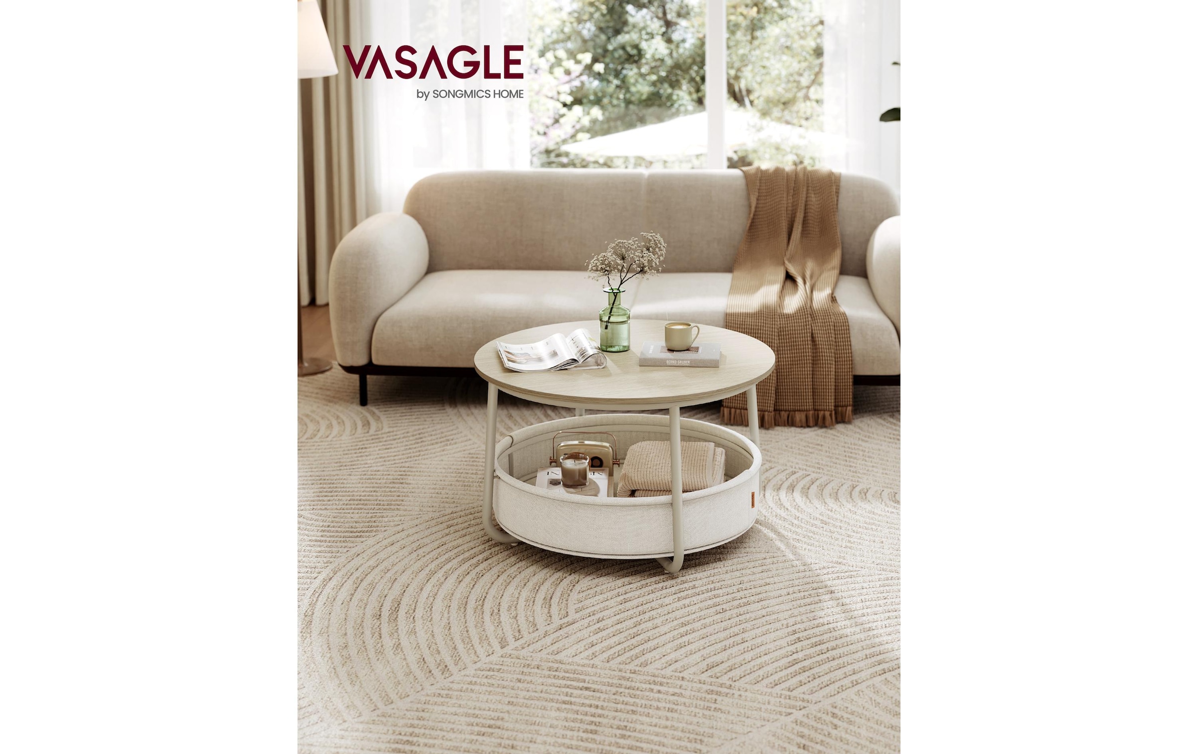 VASAGLE Beistelltisch »75 x 45 cm«
