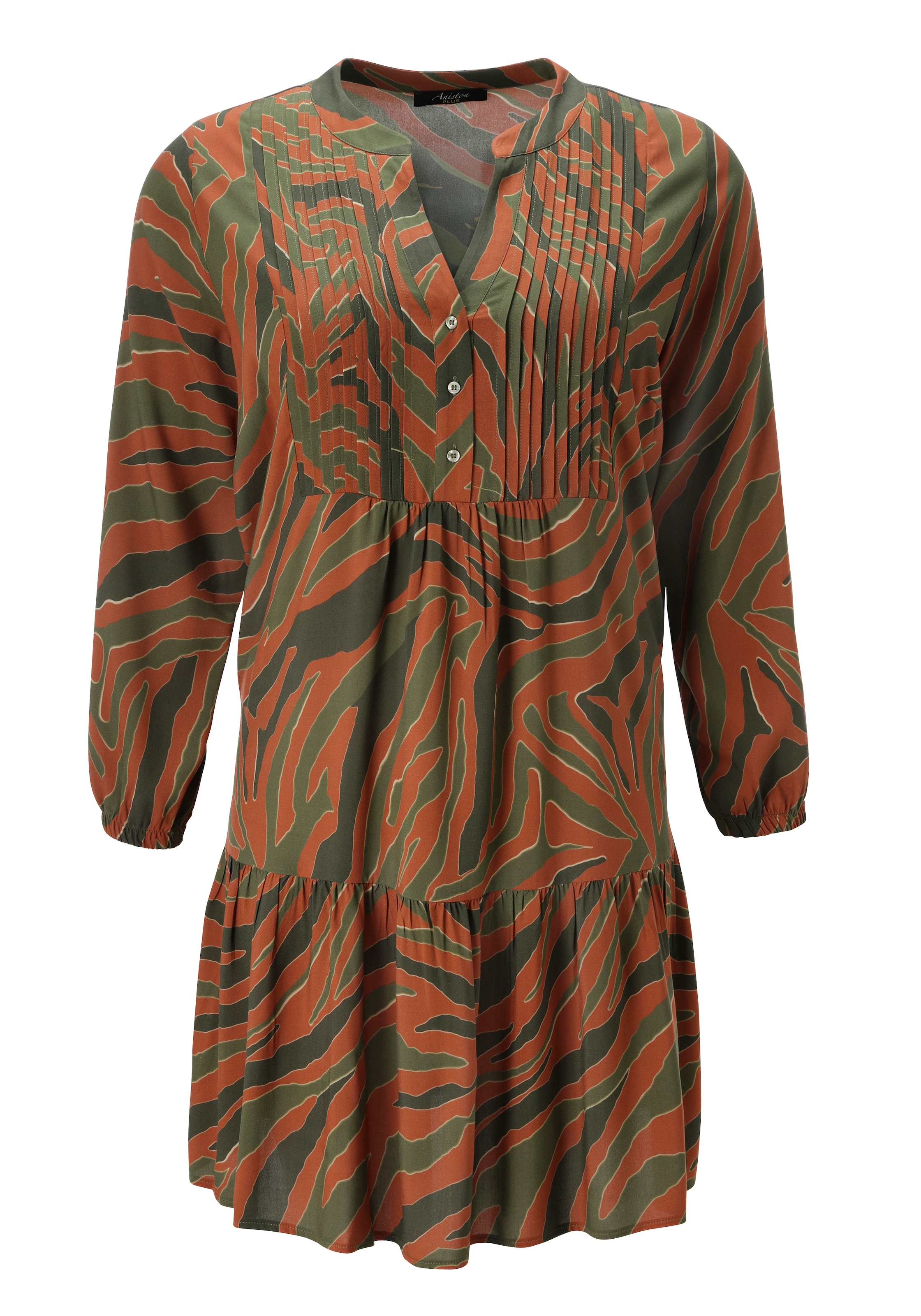 Aniston PLUS Robe tunique en imprimé animal tendance - NOUVELLE COLLECTION