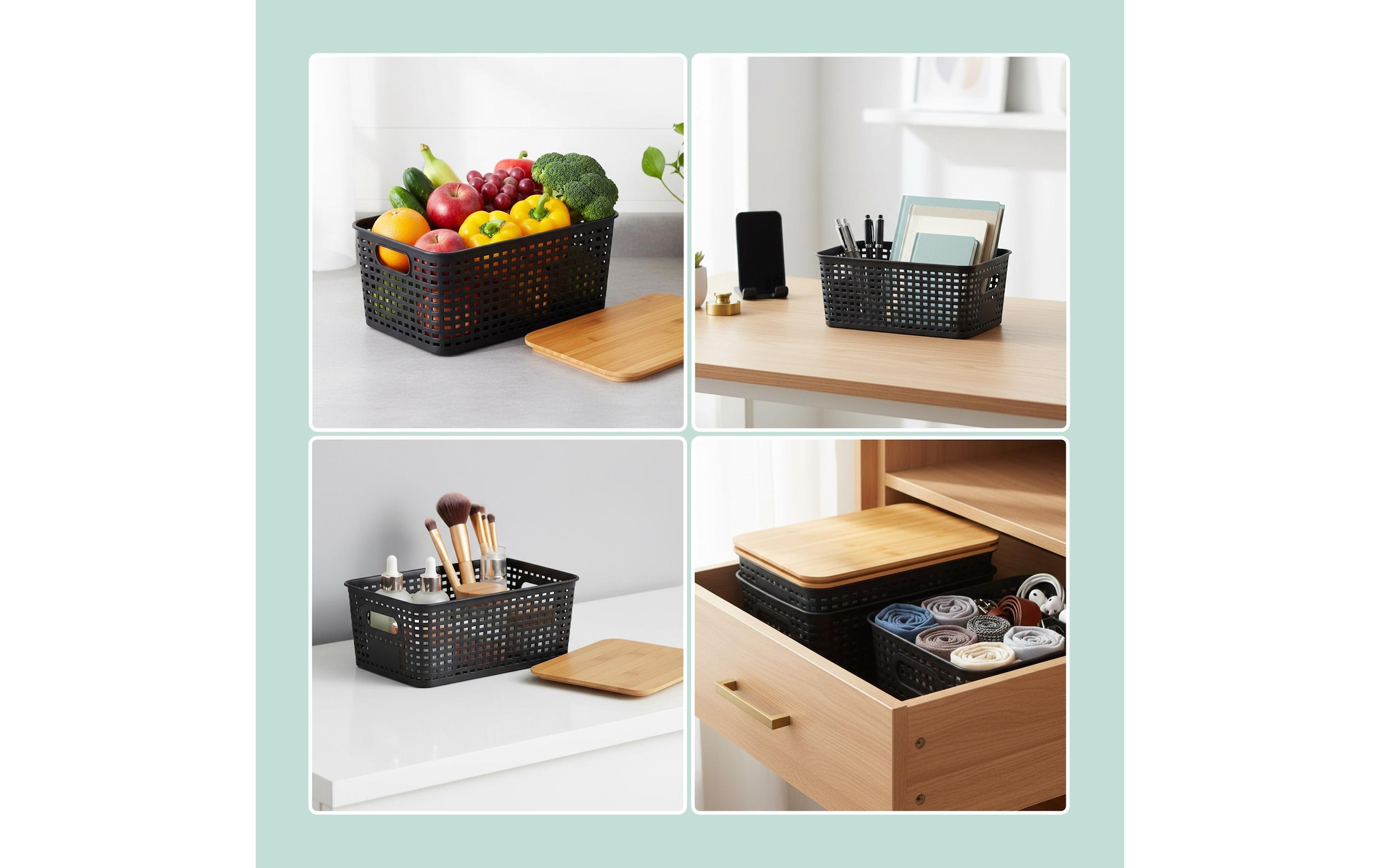 relaxdays Aufbewahrungsbox »6er Set«
