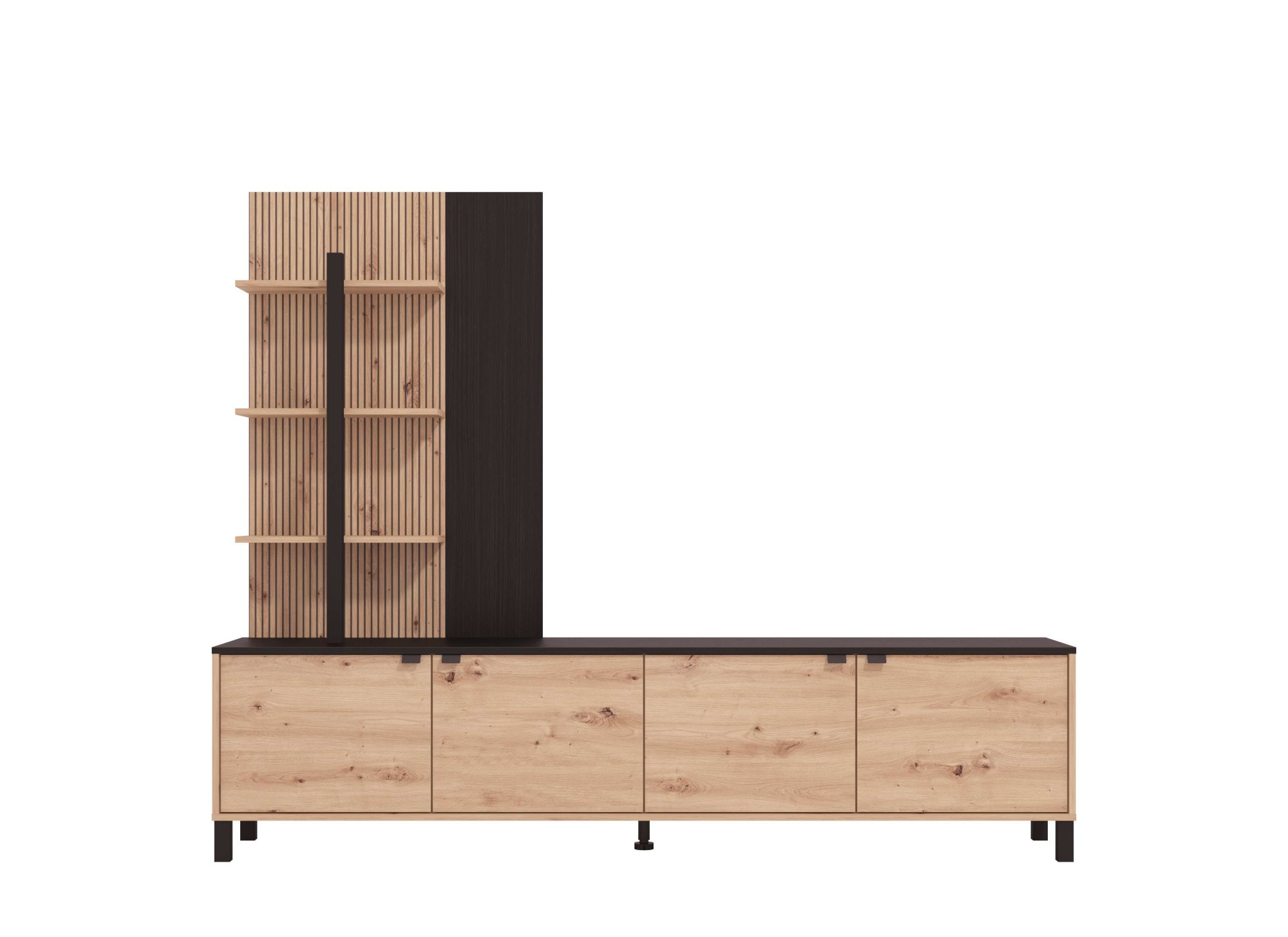 Home affaire Meuble mural »Margate inkl.TV-Board und Standregal«