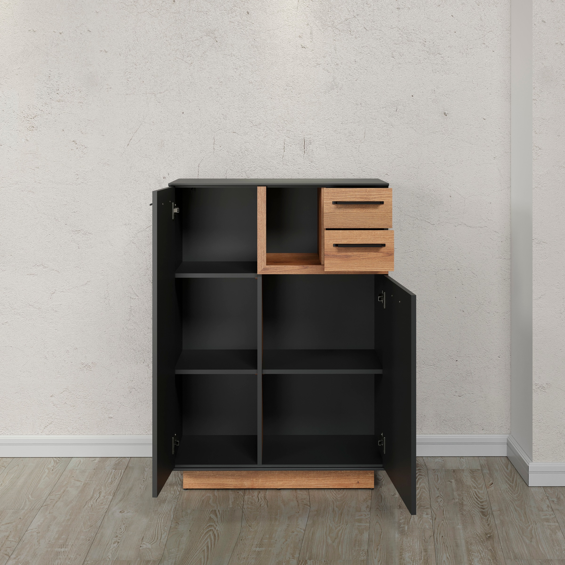 INOSIGN Kommode »Premont« 1 Stk. tlg. Masse B/H/T ca.: 80/113/40 cm, Soft-Close, Garderoben/Schuhschrank