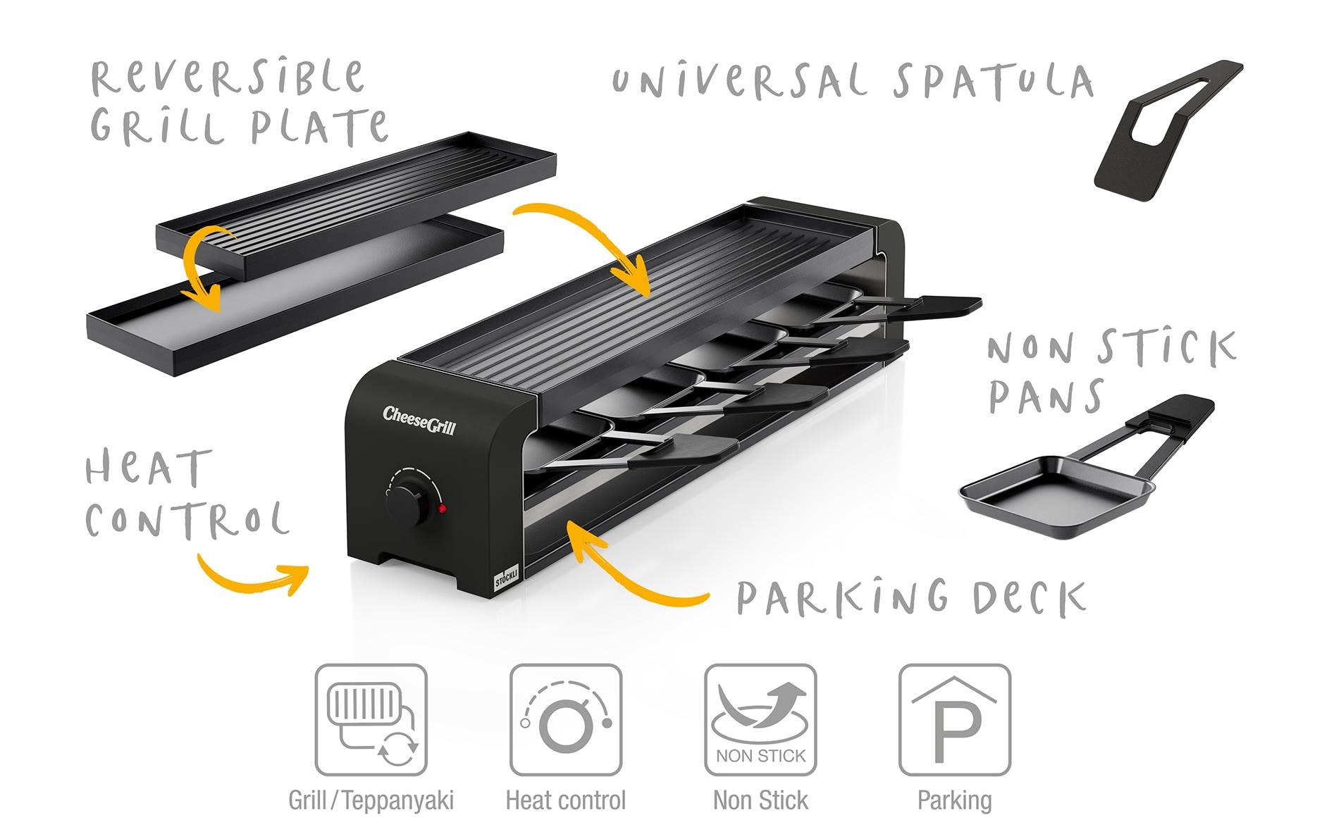 Stöckli Raclette »4 Personen«