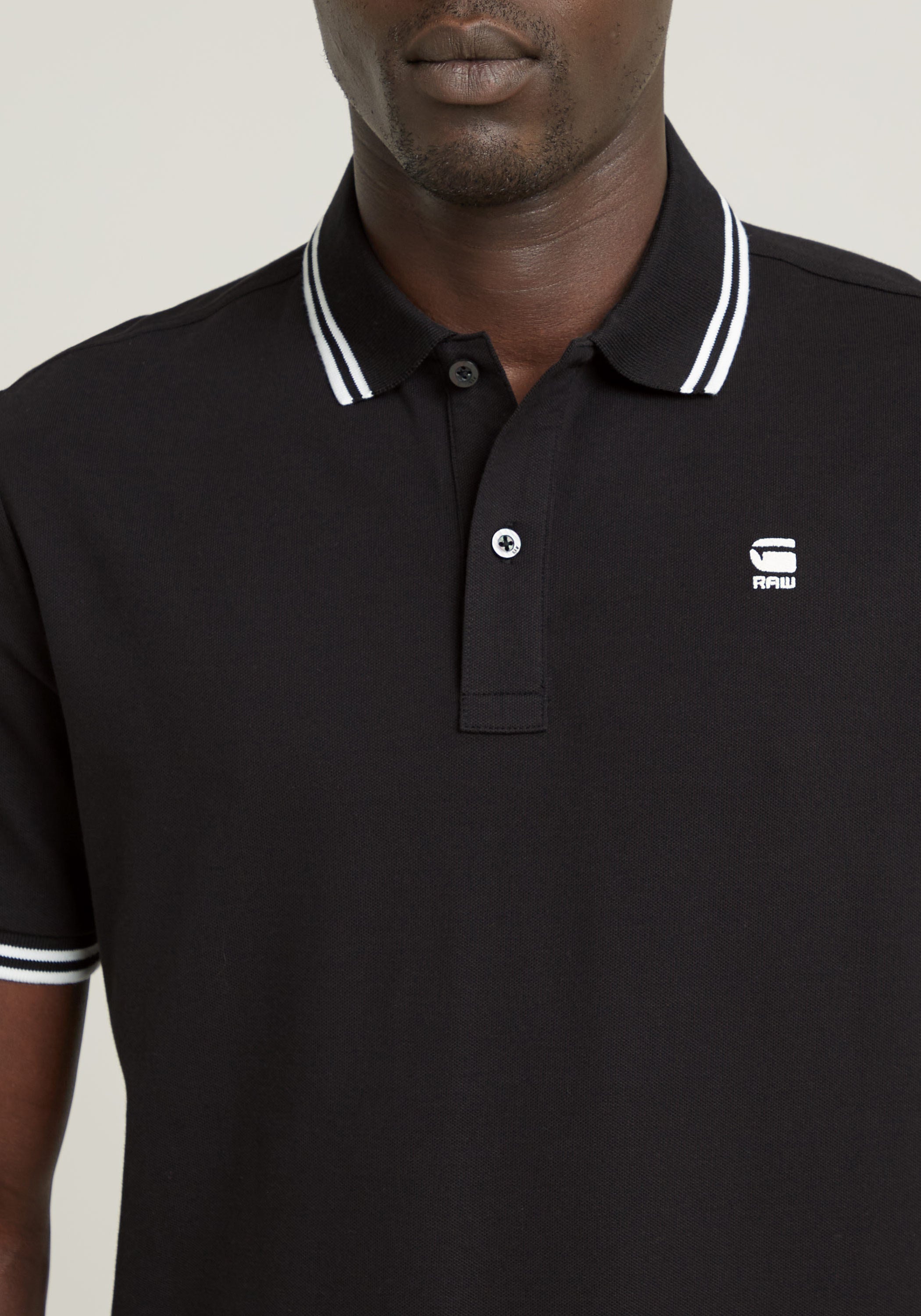 G-STAR Poloshirt »Poloshirt Dunda slim stripe« in Kurzarm-Form