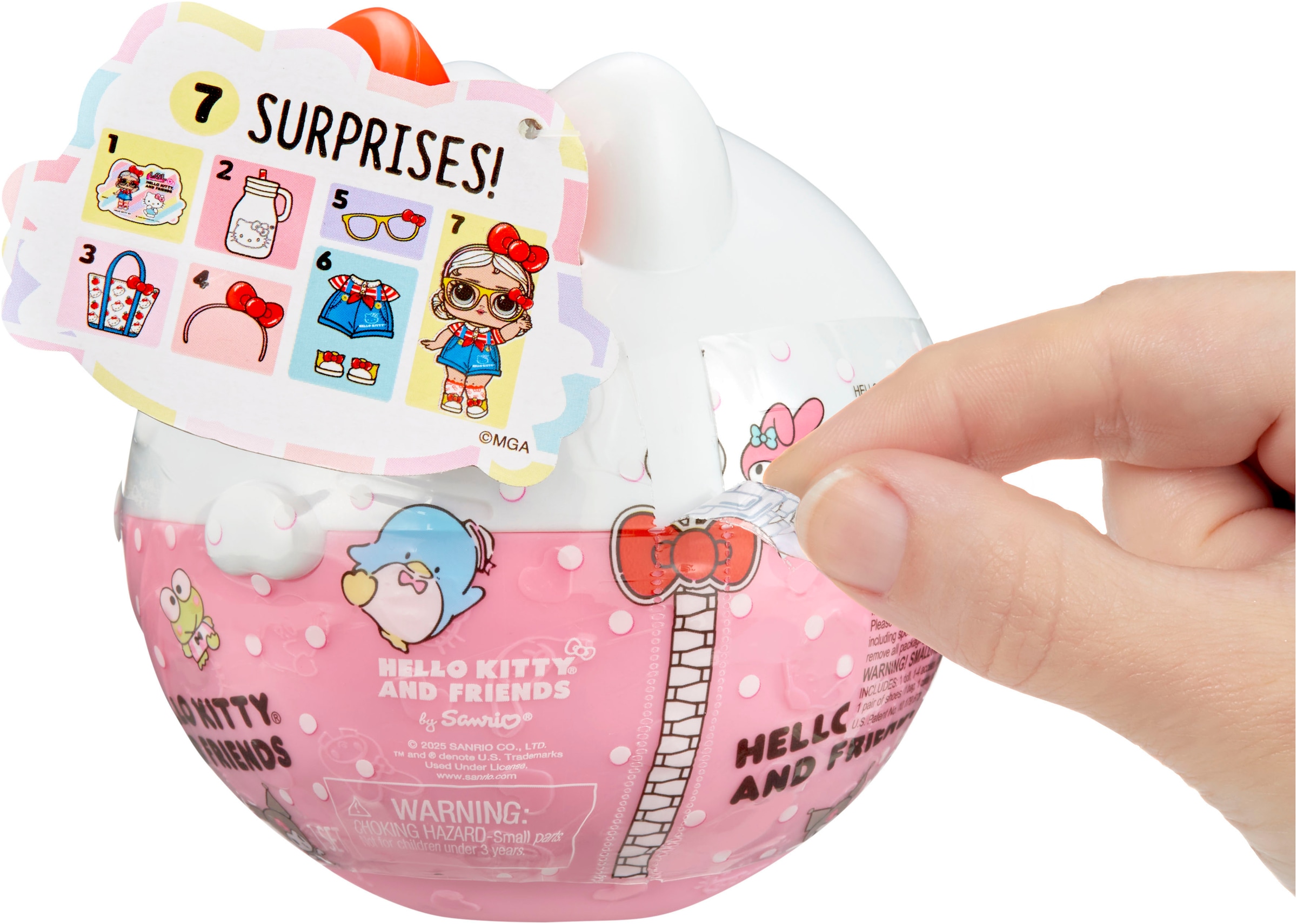 L.O.L. SURPRISE! Poupée à habiller »L.O.L. Surprise Loves Hello Kitty & Friends Tots Core Characters« sortierte Lieferung