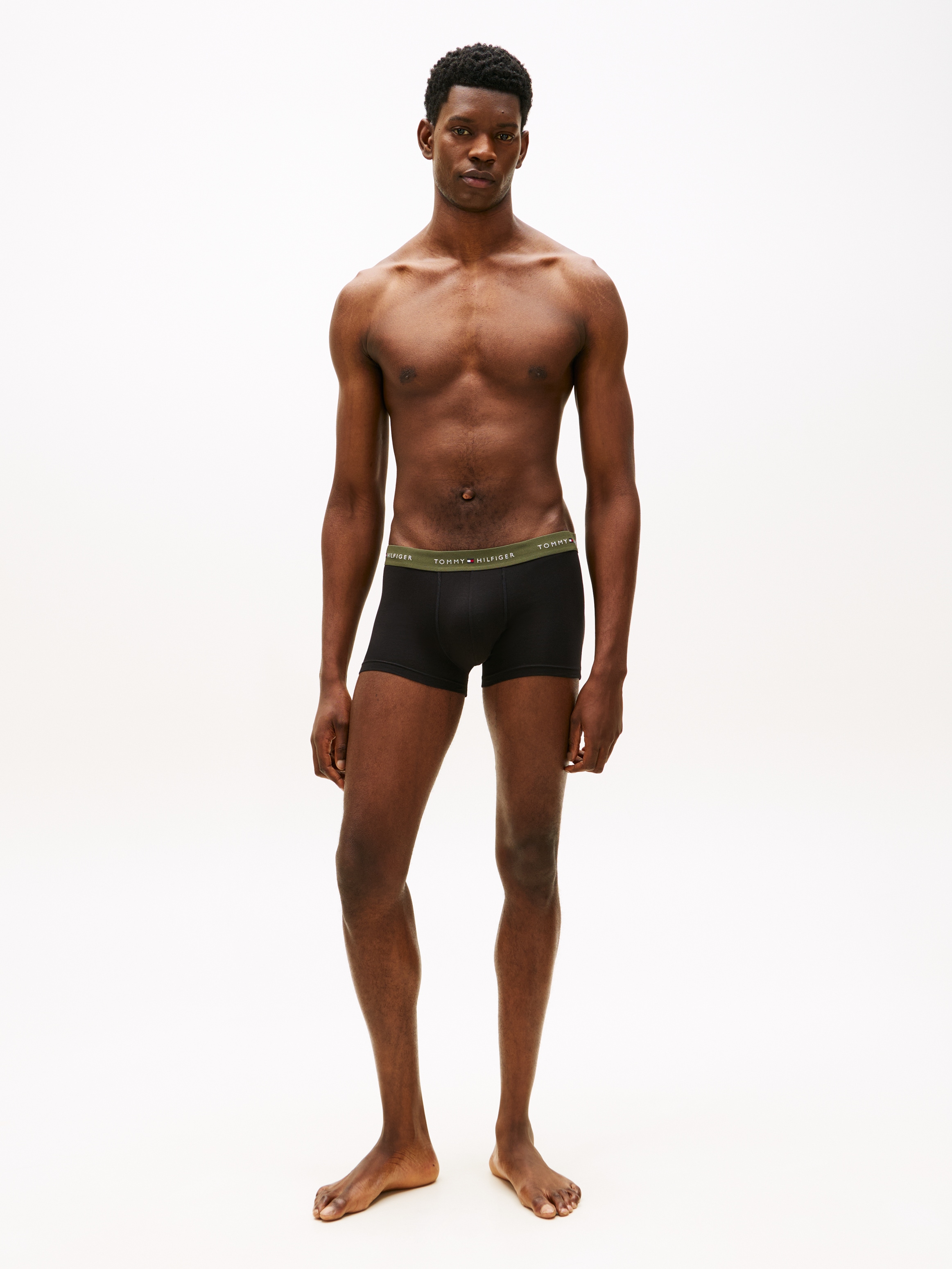 Tommy Hilfiger Underwear Trunk 3 Stk. Körpernahe Passform mit elastischem Bund