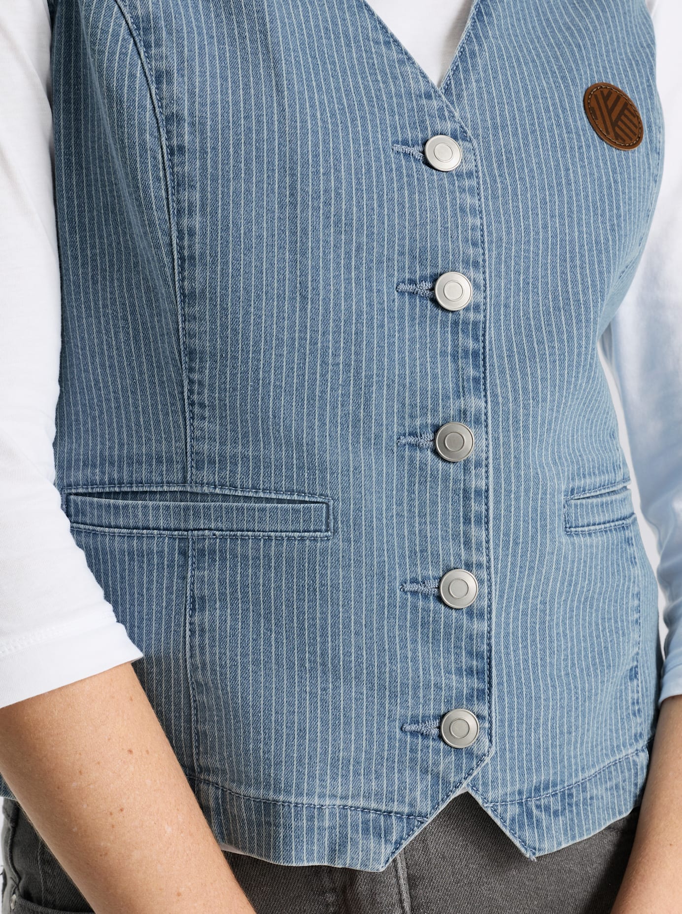 Classic Basics Gilet en jean
