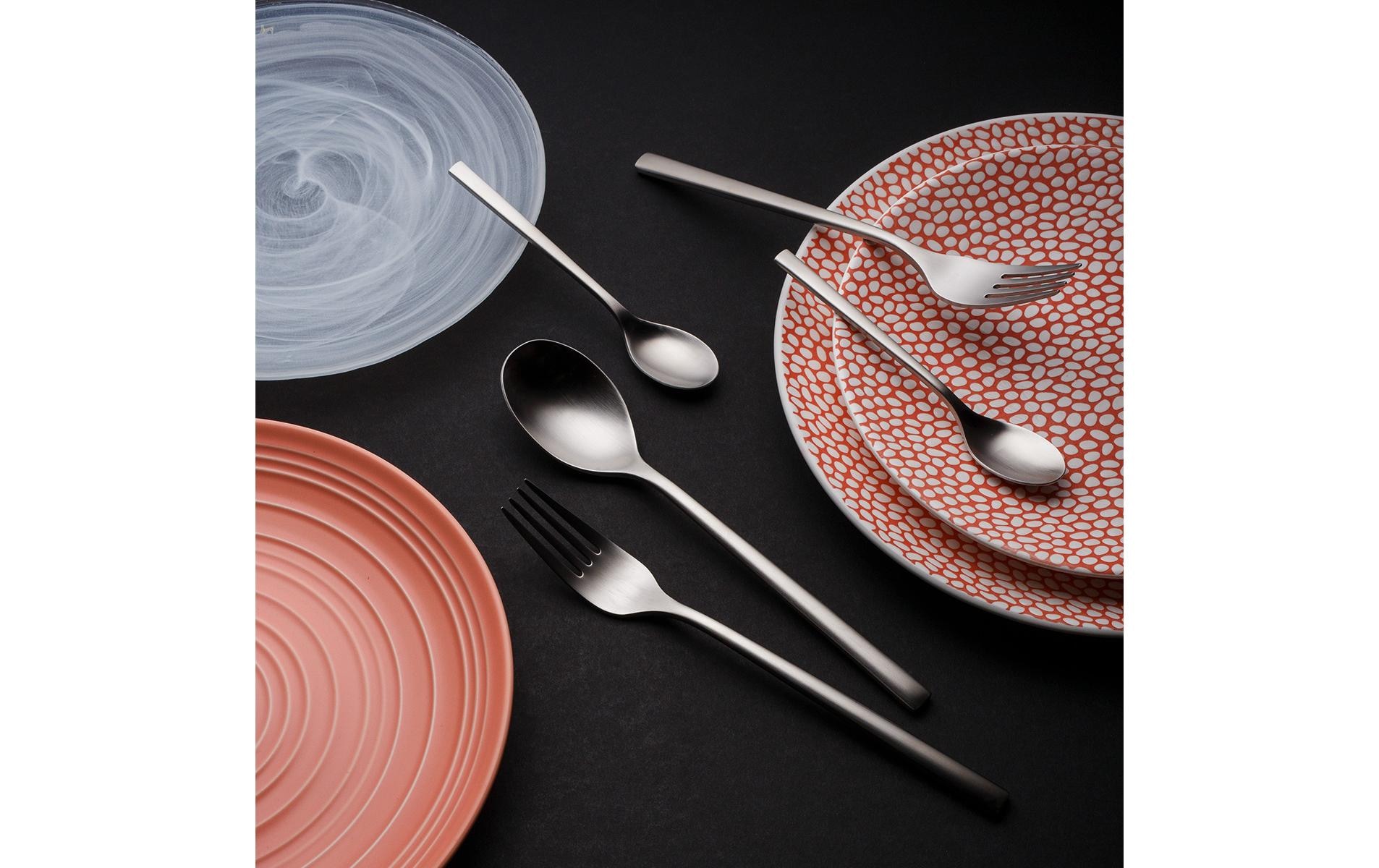 Sola Besteck-Set »Living, matt, 72-tlg.« Spülmaschinenfest