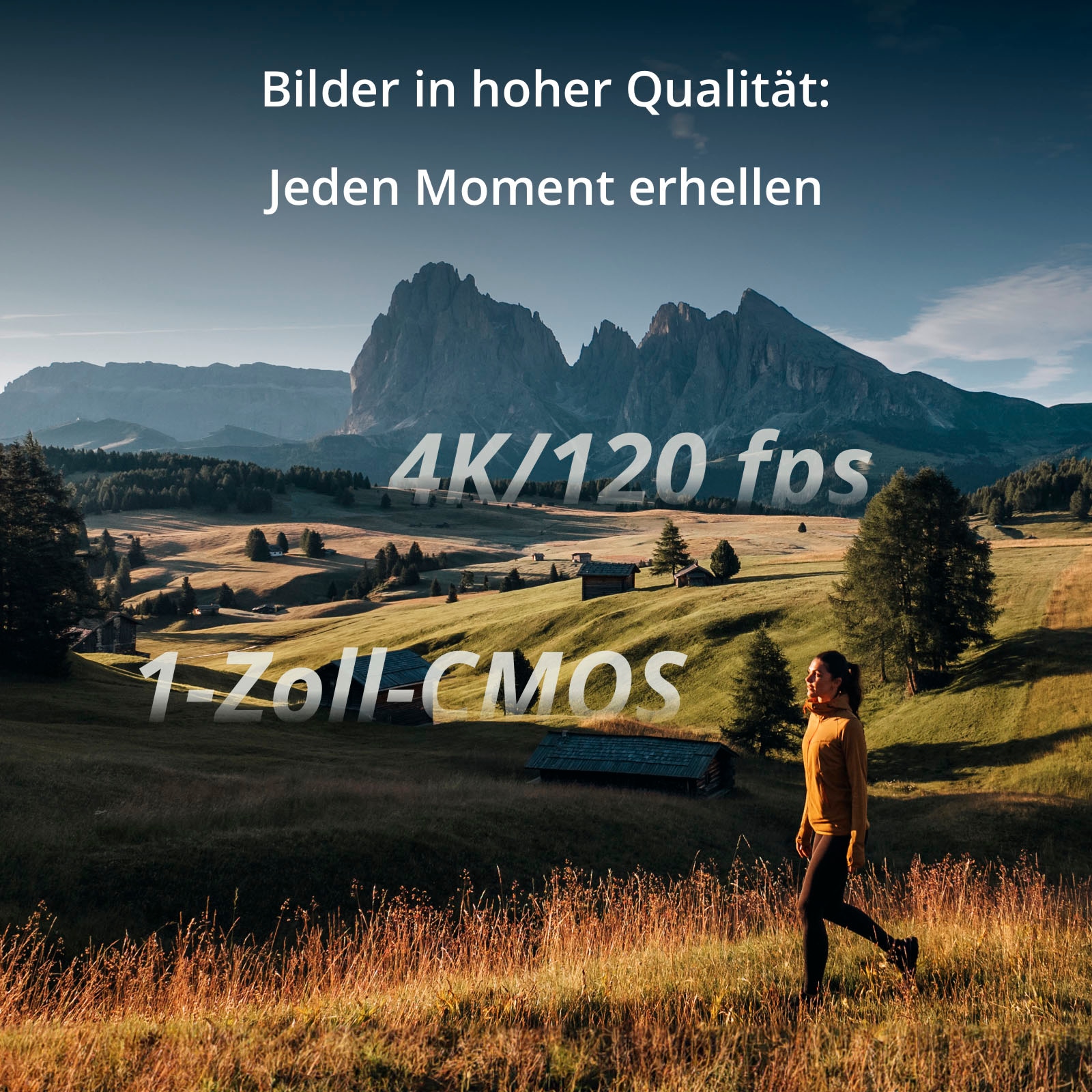 DJI Caméscope »Osmo Pocket 3« 4K Ultra HD