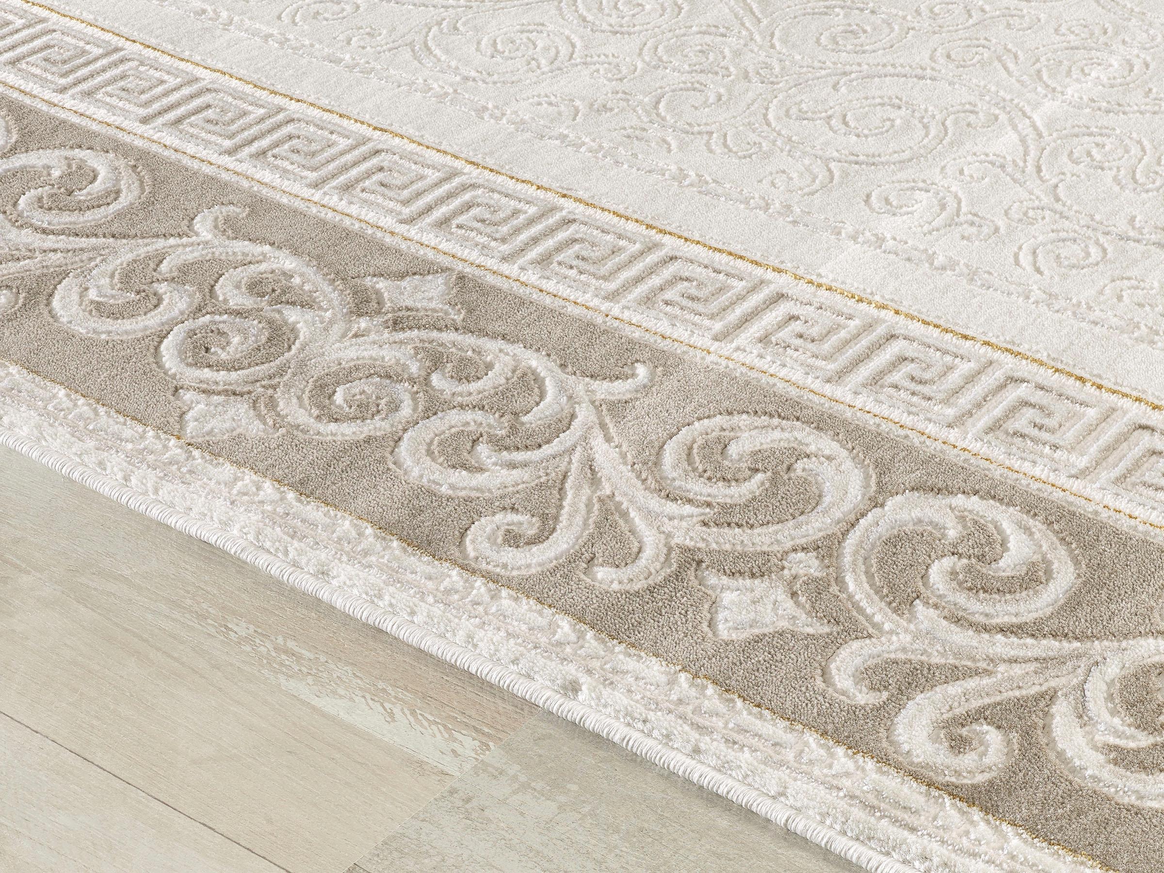 Sanat Teppich »Harmony 3206« rechteckig 12 mm Höhe Wohnzimmer, Kurzflor, modern, Schlafzimmer, auch als Läufer