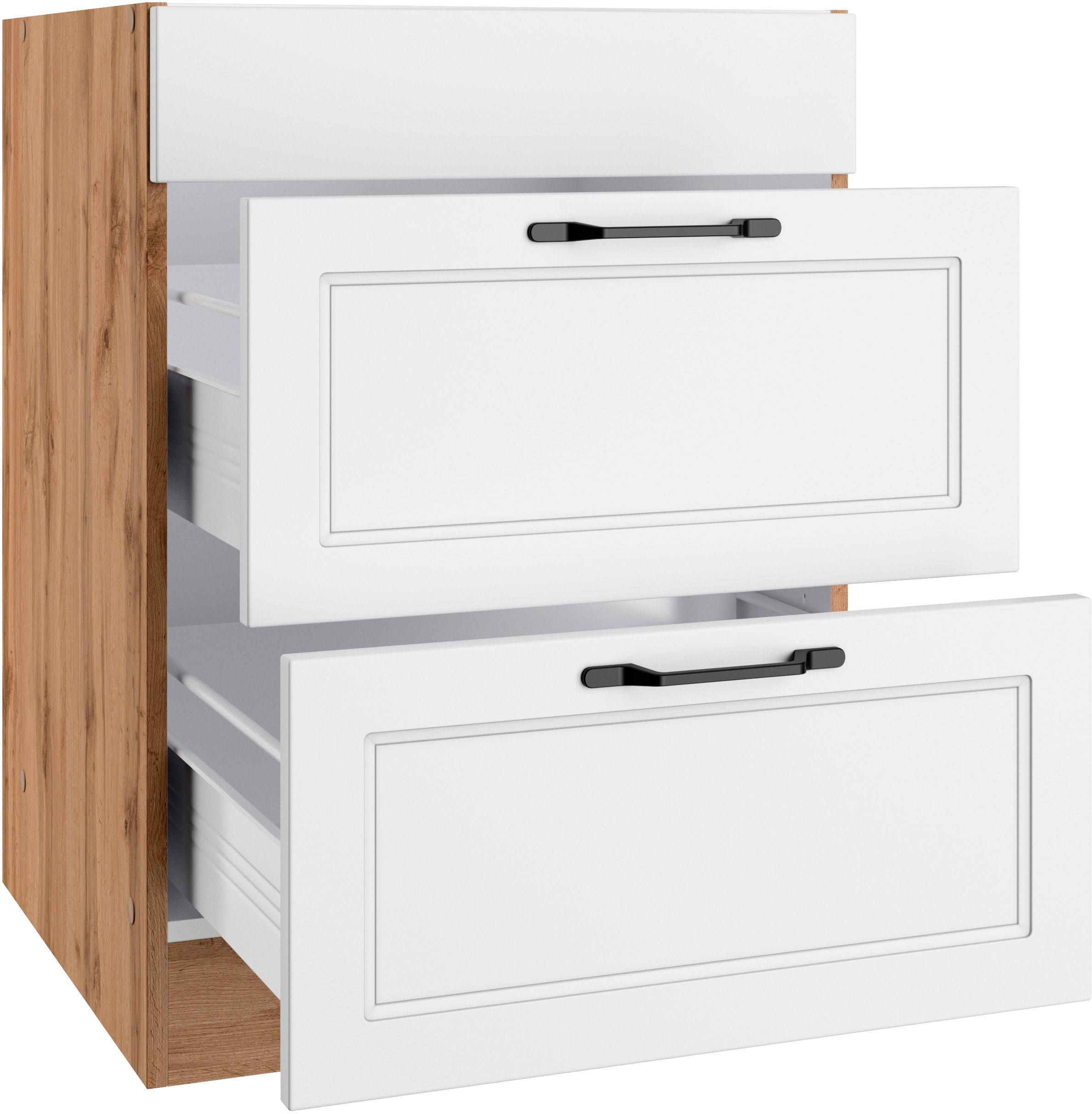 KOCHSTATION Armoire d'encastrement pour table de cuisson »KS-Lana« largeur 60 cm