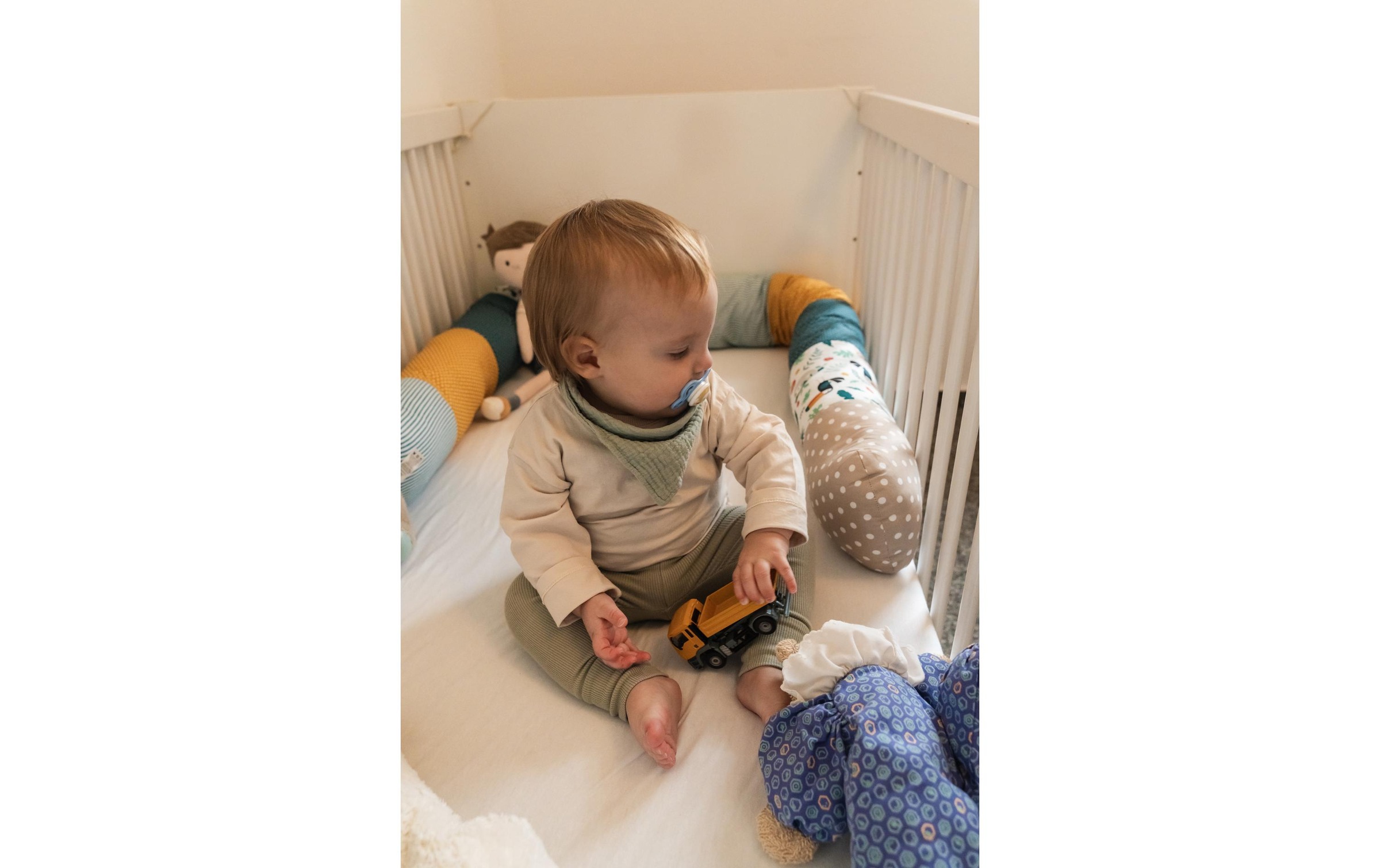 ULLENBOOM ® Bettnestchen »Baby Bettschlange Dschungel 300 cm«