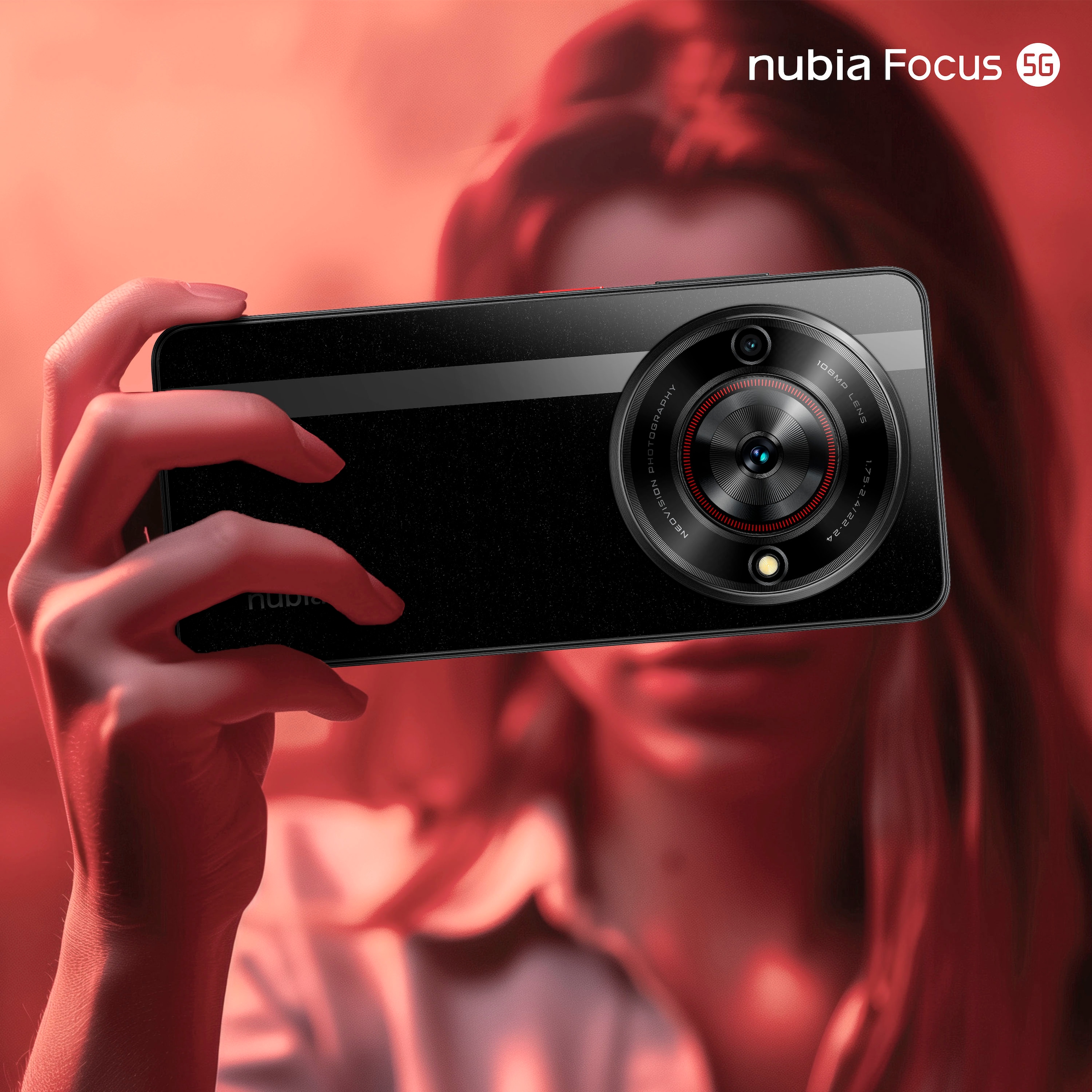 Nubia Smartphone »Focus 5G« schwarz