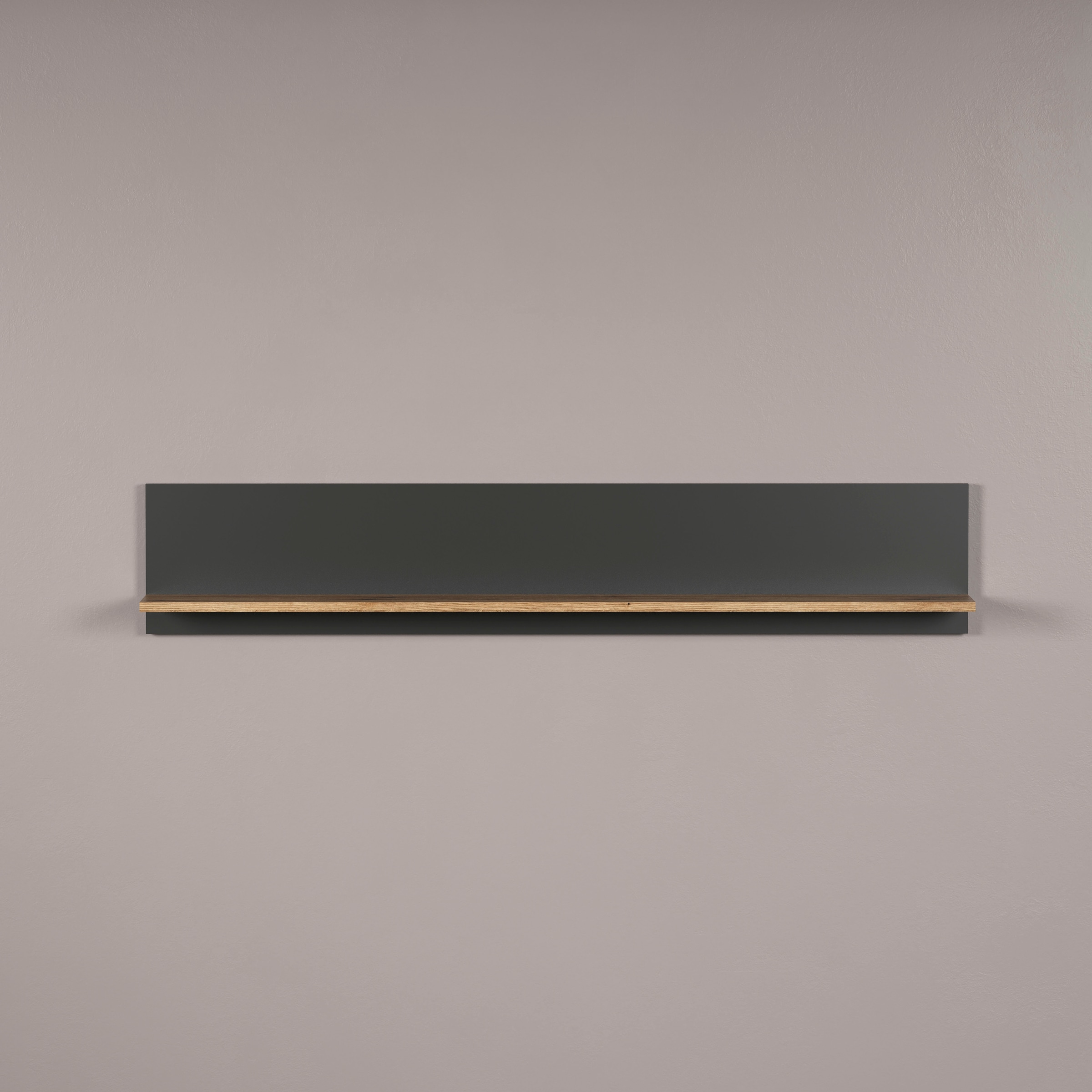 Home affaire Tableau mural »Estepona« 1 cuis tlg. Wandboard mit Ablage - (B/T/H) 150/18/25 cm