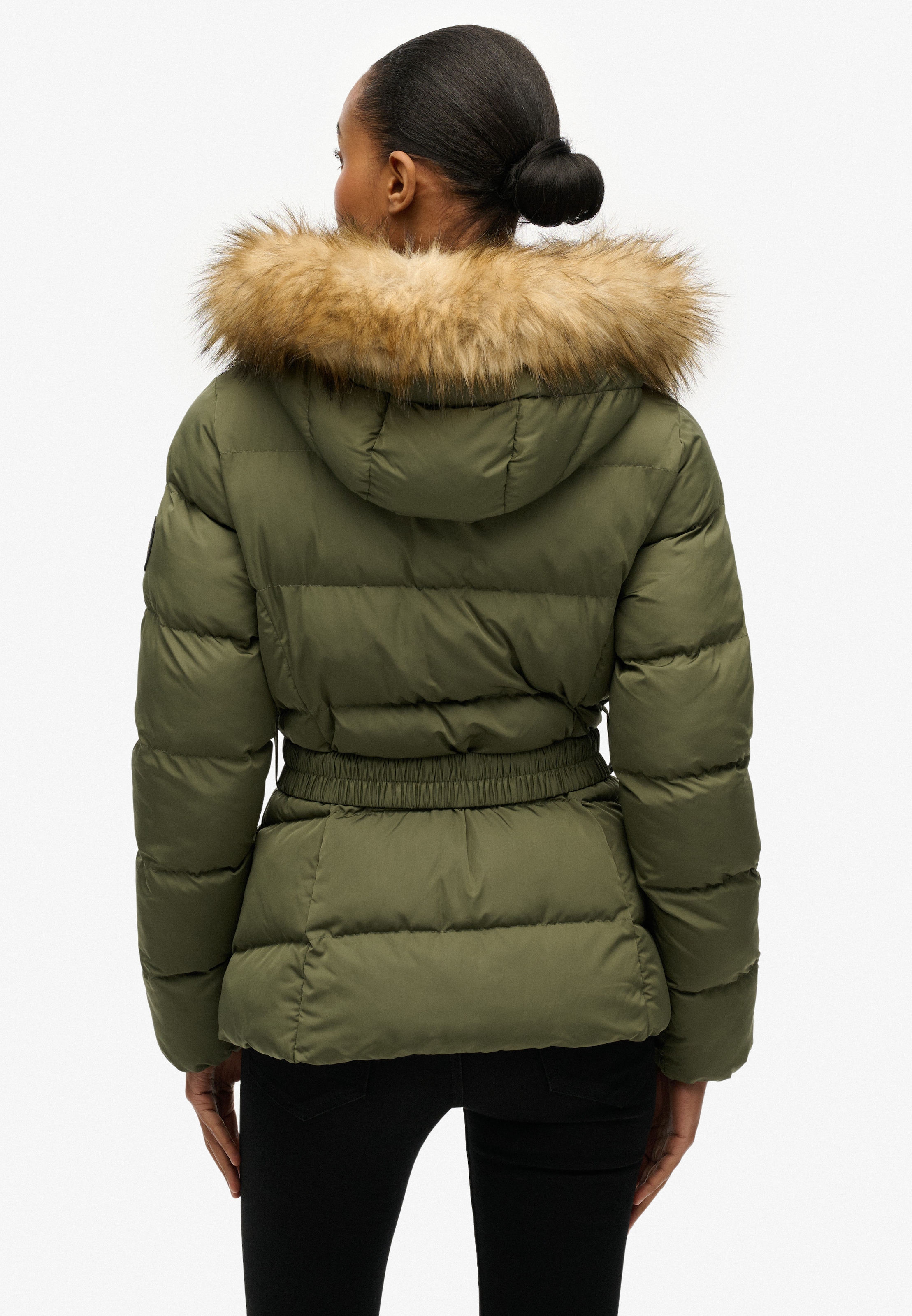 Superdry Veste matelassée »FUJI BELTED PUFFER« mit Kapuze