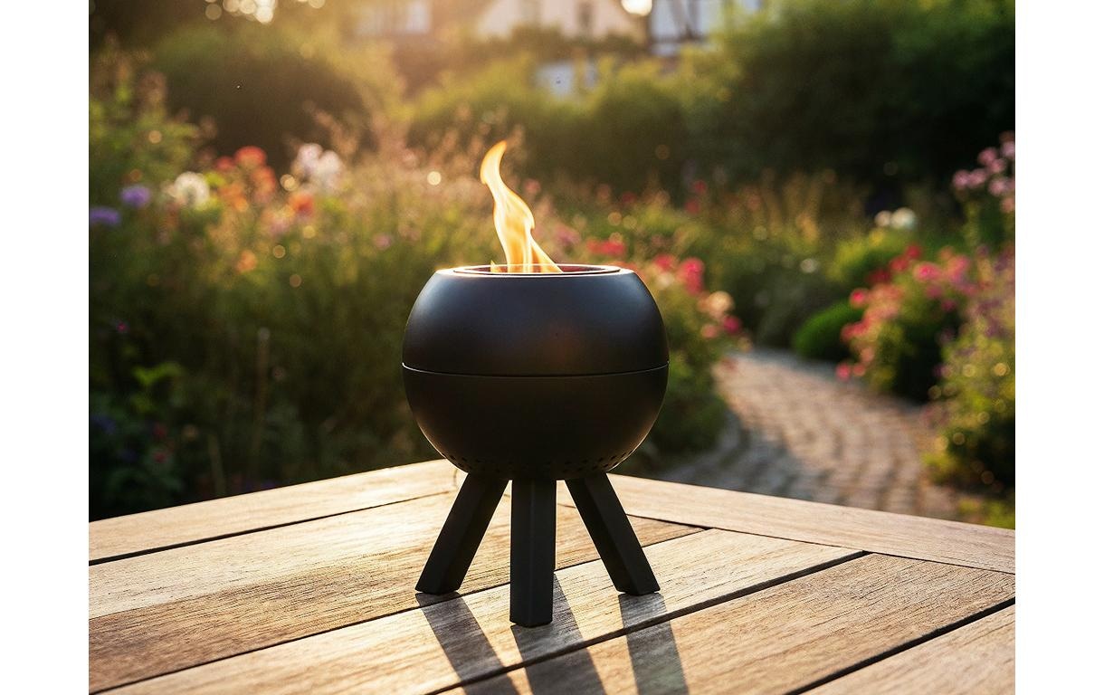 Innovesta Feu de table »Innovesta Peluma« Tischfeuer Pellets für Indoor und Outdoor