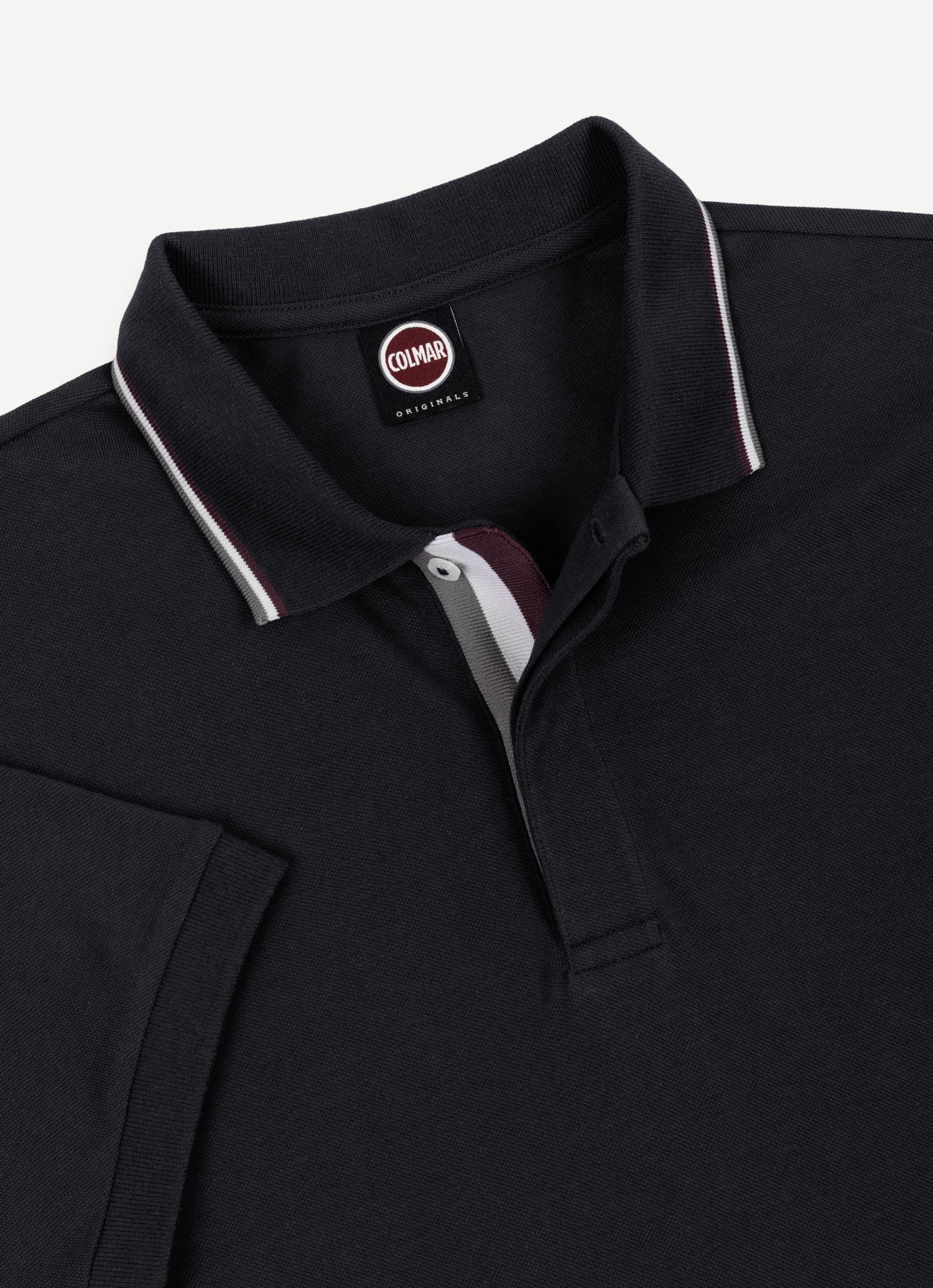 Colmar Poloshirt »MENS KNITTED SHIRT« aus Baumwolle, verdeckte Knopfleiste, regular fit