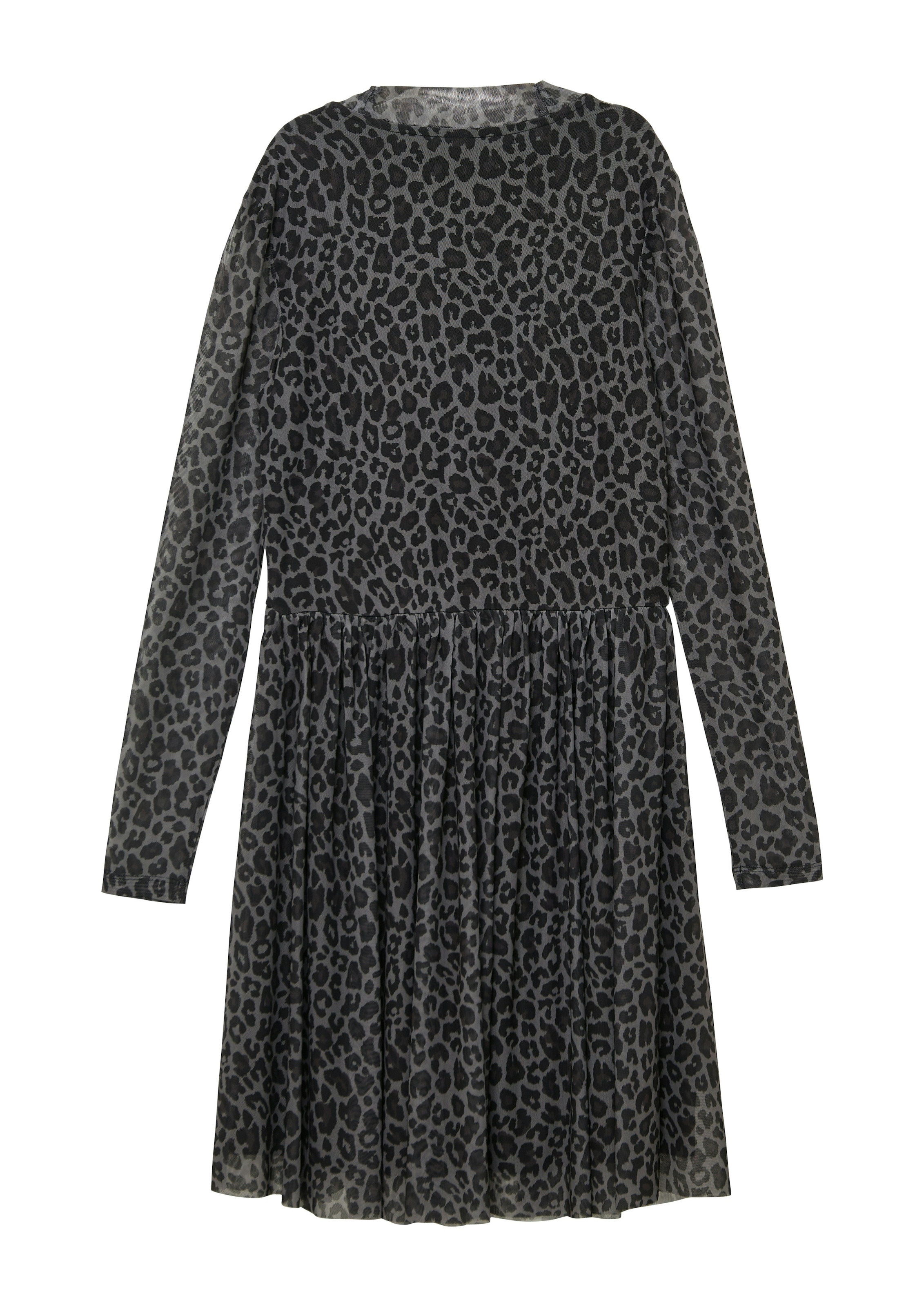 s.Oliver Junior Robe en maille Sans poches mit blickdichtem Futter und All-Over-Print, für Girls