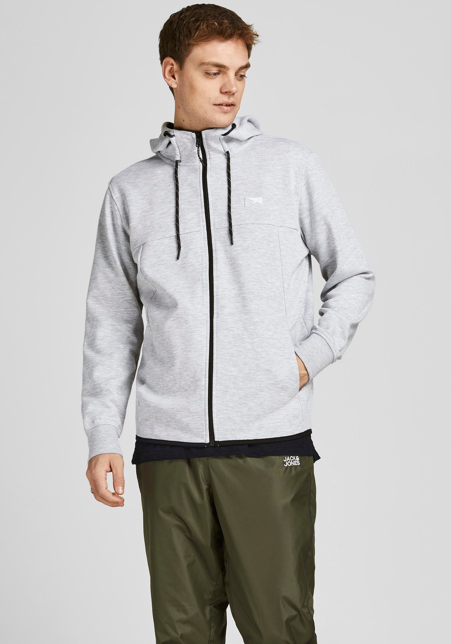 Jack & Jones Kapuzensweatjacke »AIR SWEAT ZIP HOOD«