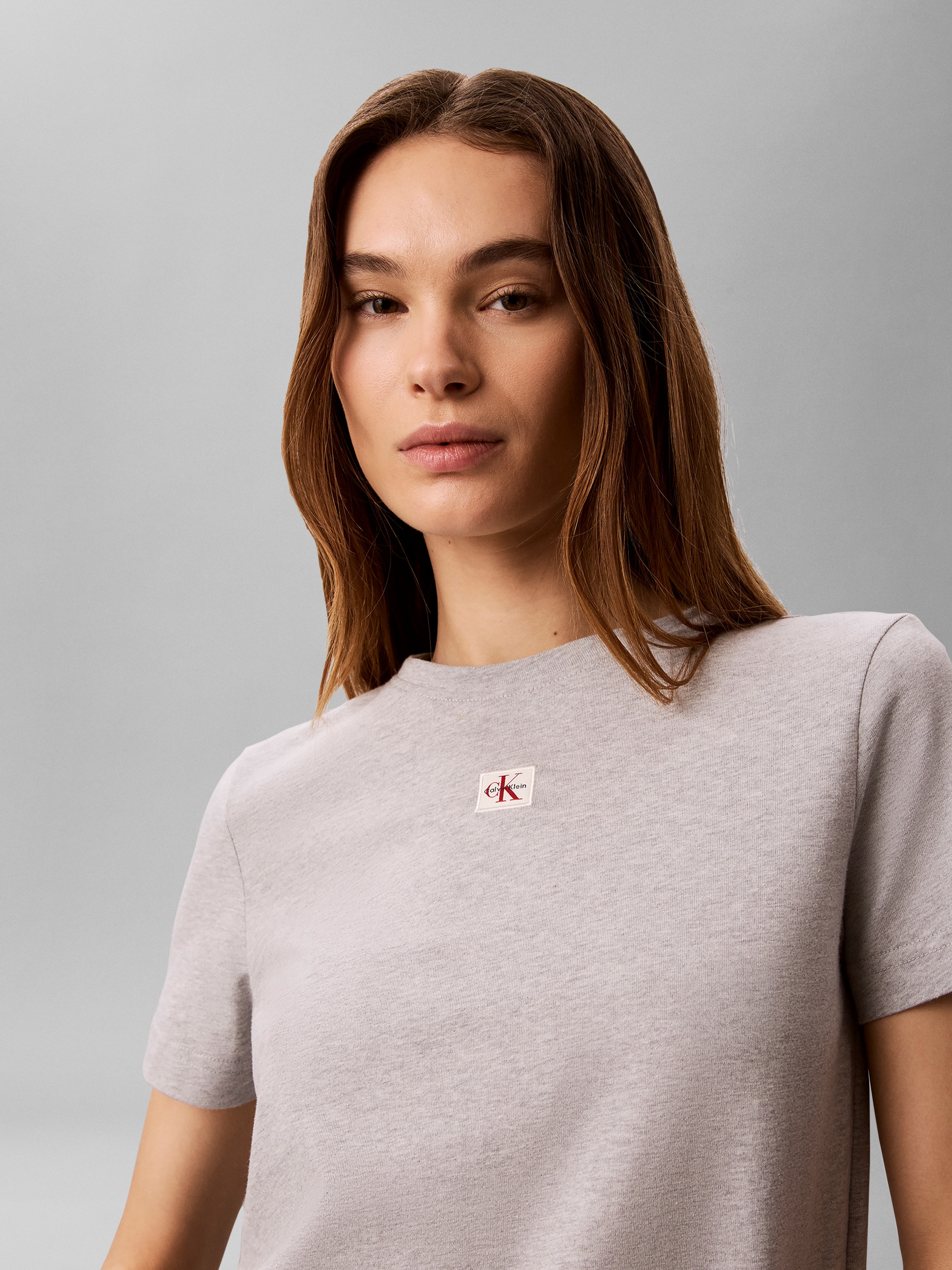 Calvin Klein Jeans T-shirt Regular fit mit Rundhalsausschnitt