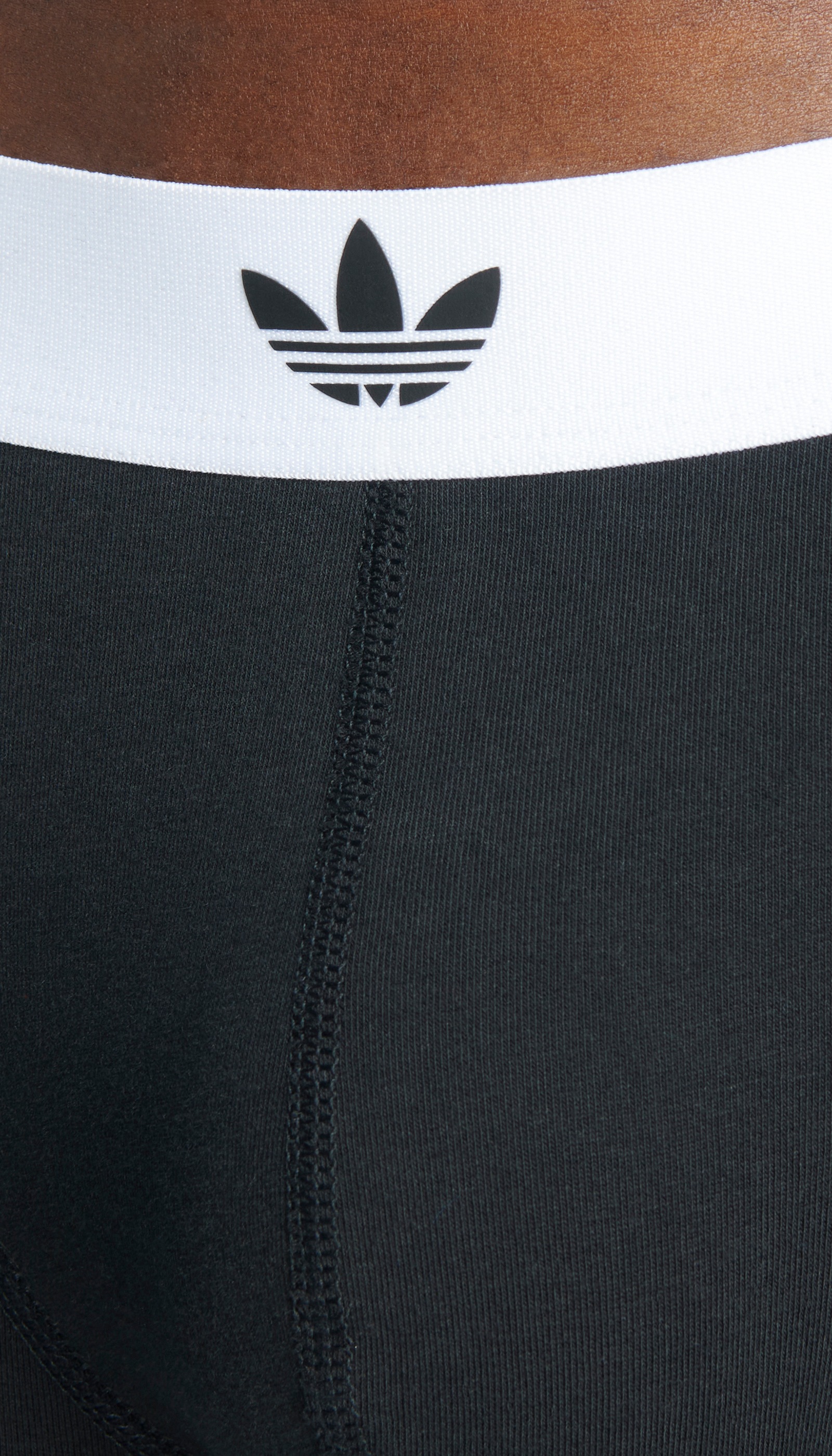 adidas Originals Tronc »Comfort Flex Cotton Body Lines« 2er Pack,  ohne Eingriff, elastisch, atmungsaktiv, weich, Logo-Bund