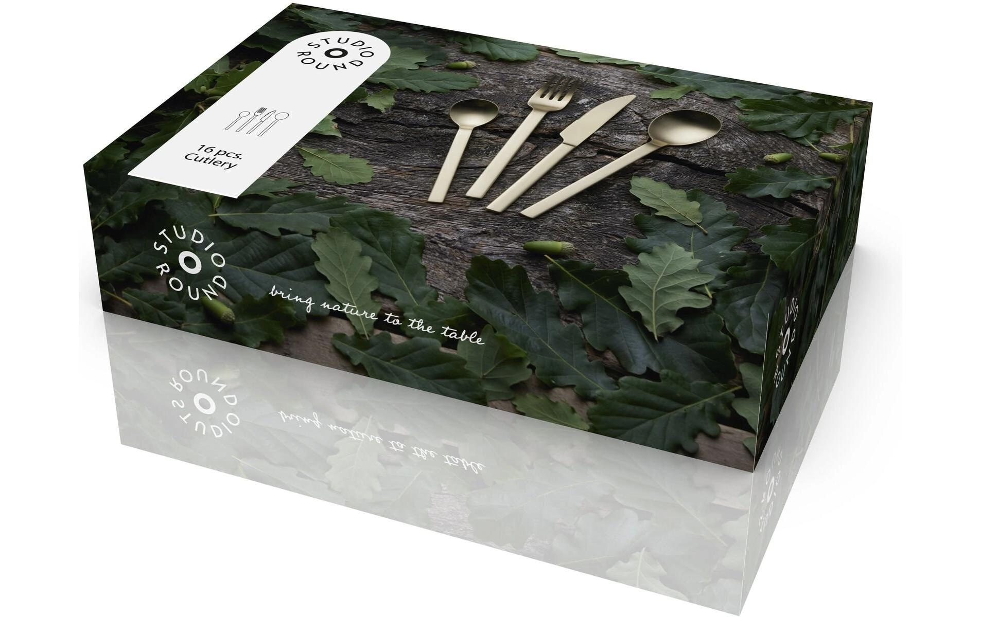   Besteck-Set »Studio Round Storm 16-teilig«