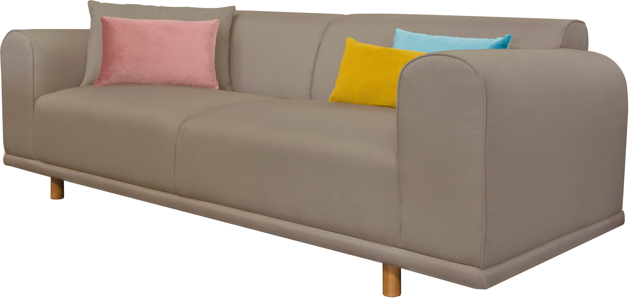 GOODproduct 3-places »Maroon« in skandinavischem Design, mit losen Kissen